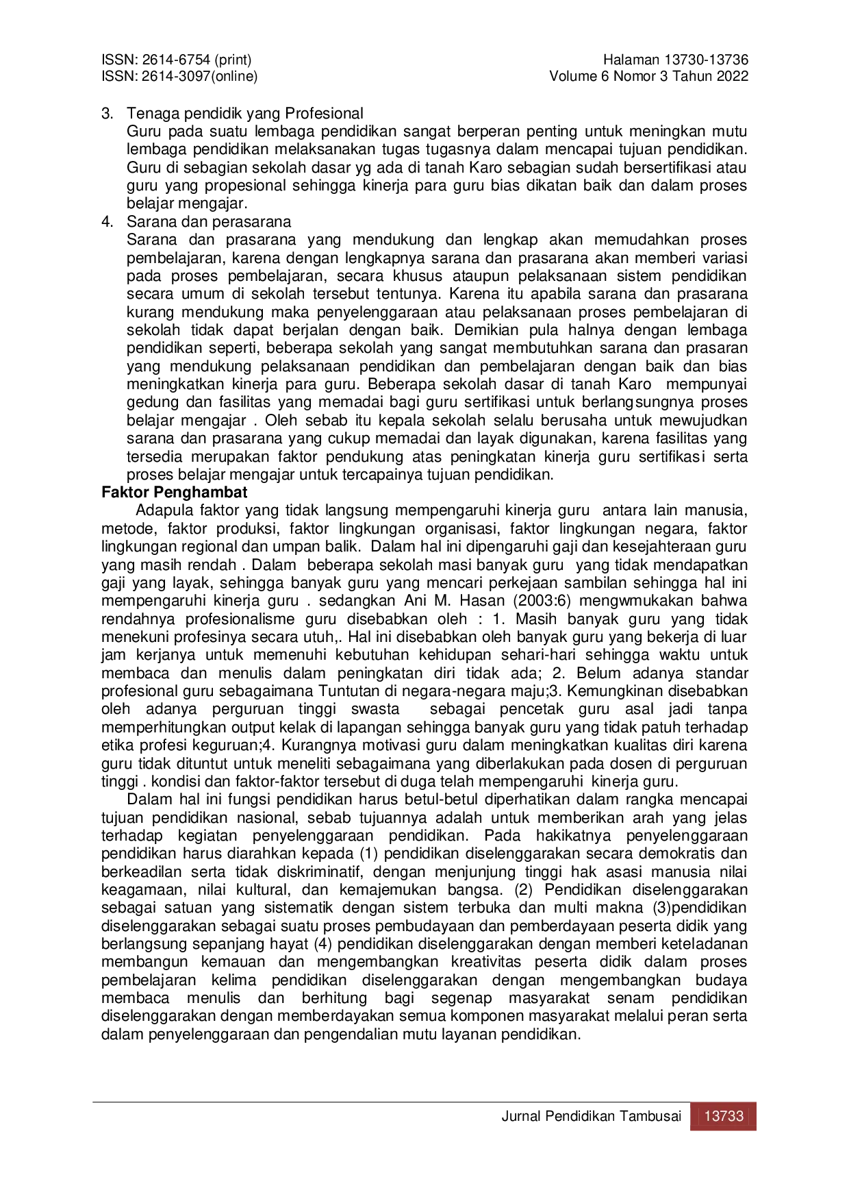 JURIS Pengaruh Pelaksanaan Supervisi Pendidikan oleh Kepala Sekolah terhadap Kinerja Guru di Beberapa Sekolah Dasar Tanah Karo