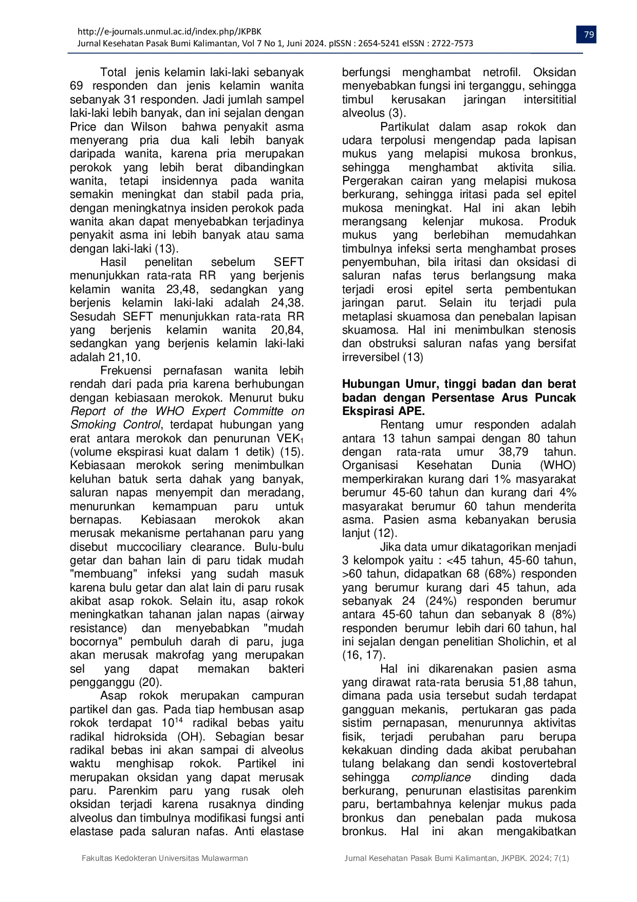 JURIS Spiritual Emotional Freedom Technique SEFT Reduces Breathing Frequency in Bronchial Asthma