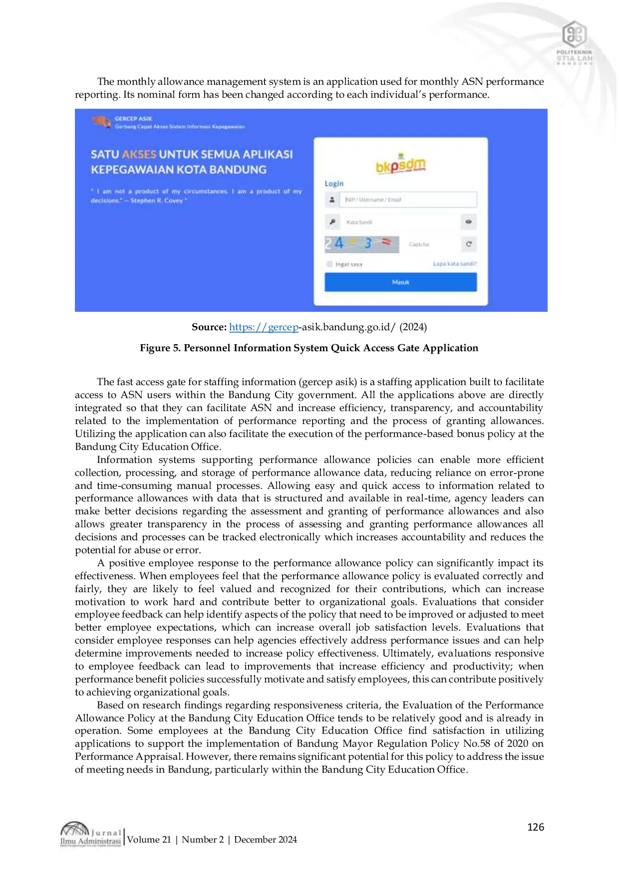 JURIS Evaluasi Kebijakan Tunjangan Kinerja di Kantor Pendidikan Kota Bandung