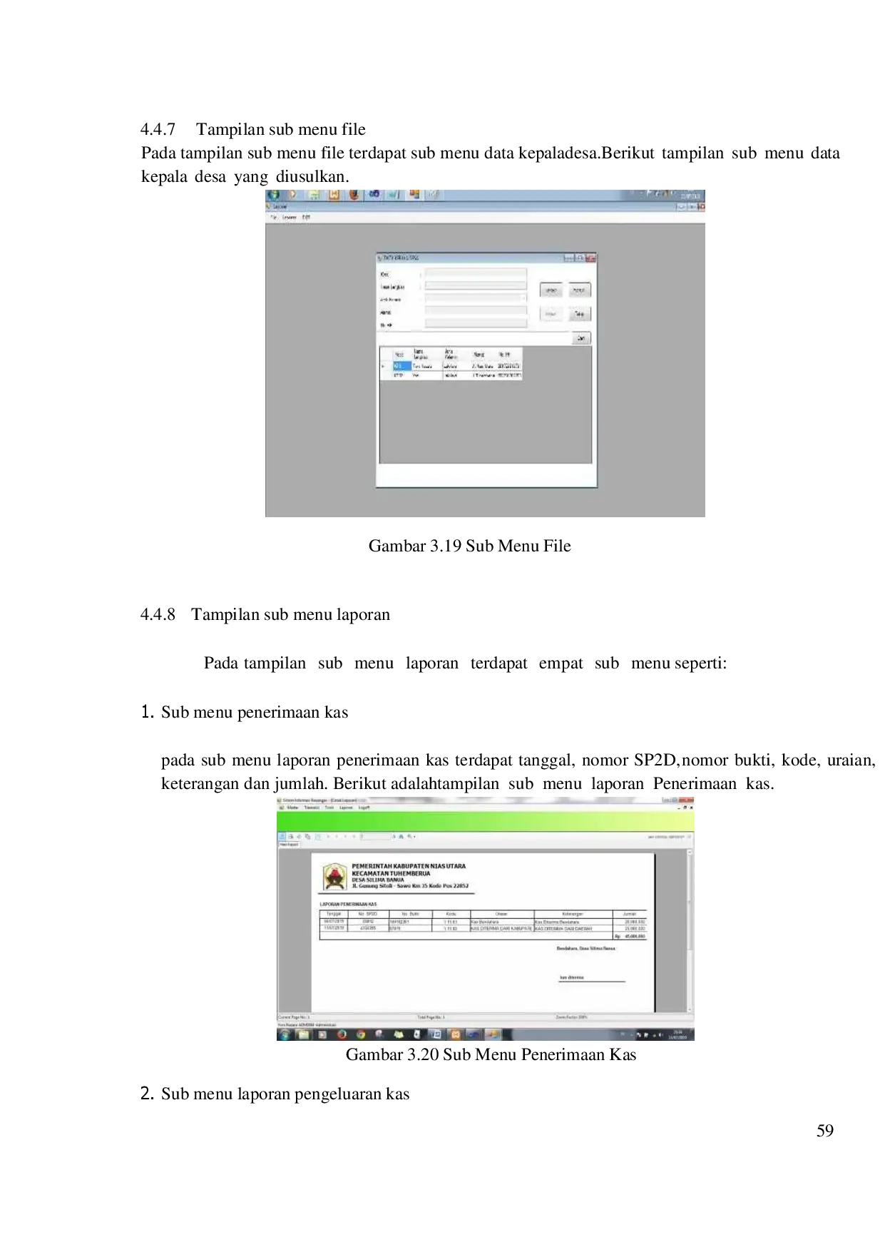juris Sistem Akuntansi Penerimaan Dan Pengeluaran Kas Di Desa Silimabanua