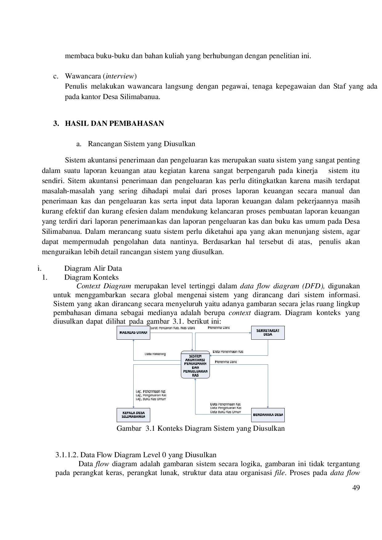 juris Sistem Akuntansi Penerimaan Dan Pengeluaran Kas Di Desa Silimabanua