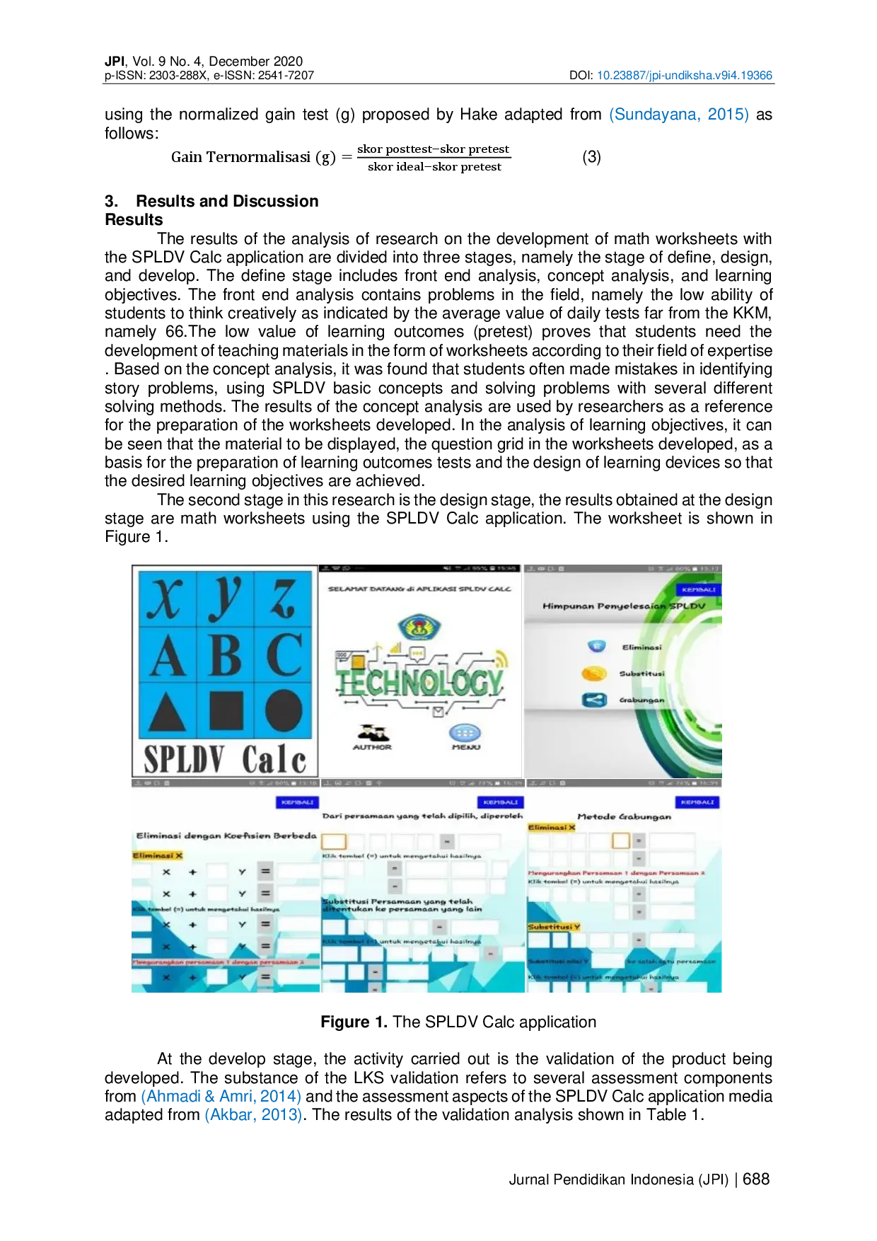 juris Student Worksheets With The Spldv Calc Application To Improve Creative Thinking Abilities