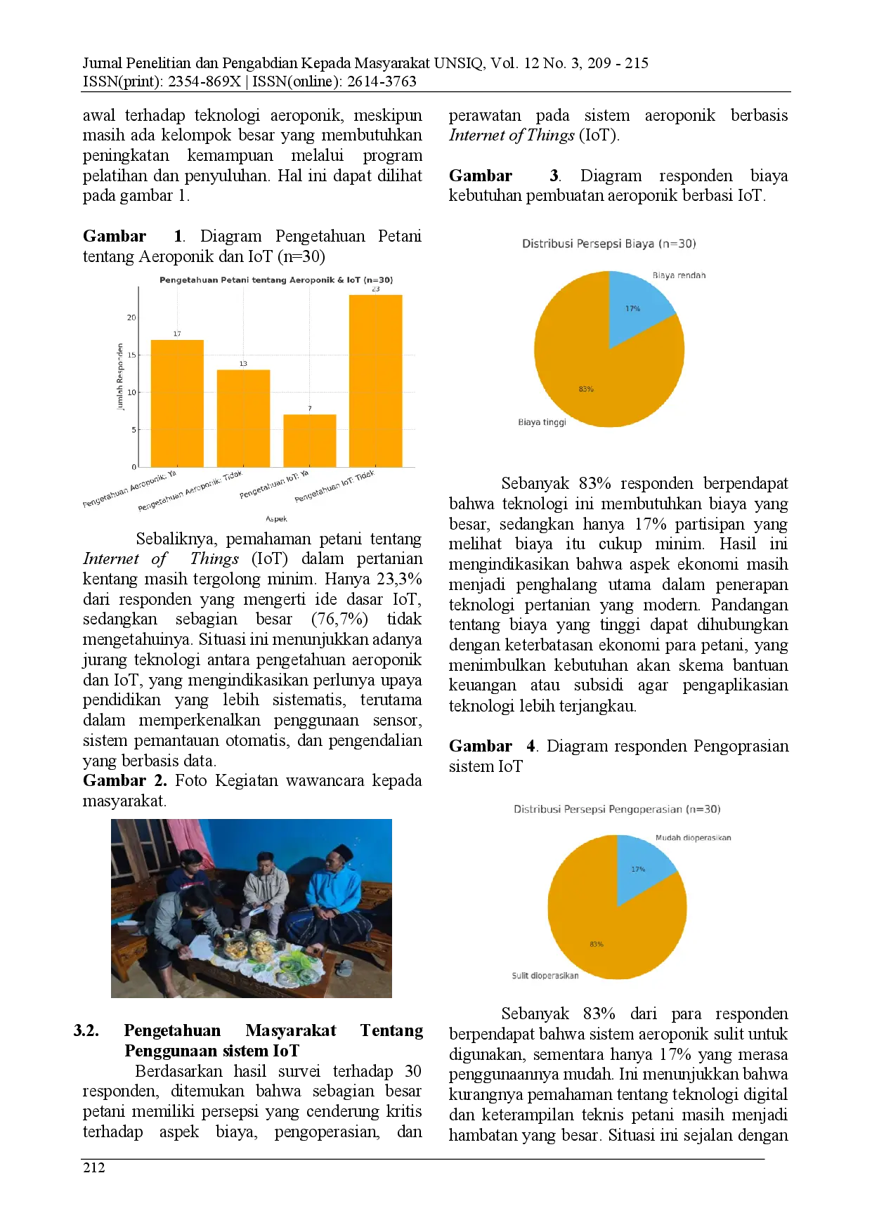 juris Analisis Kebutuhan Masyarakat Terhadap Penerapan Aeroponik Dan Iot Untuk Pembibitan Kentang Melalui Metode Wawancara