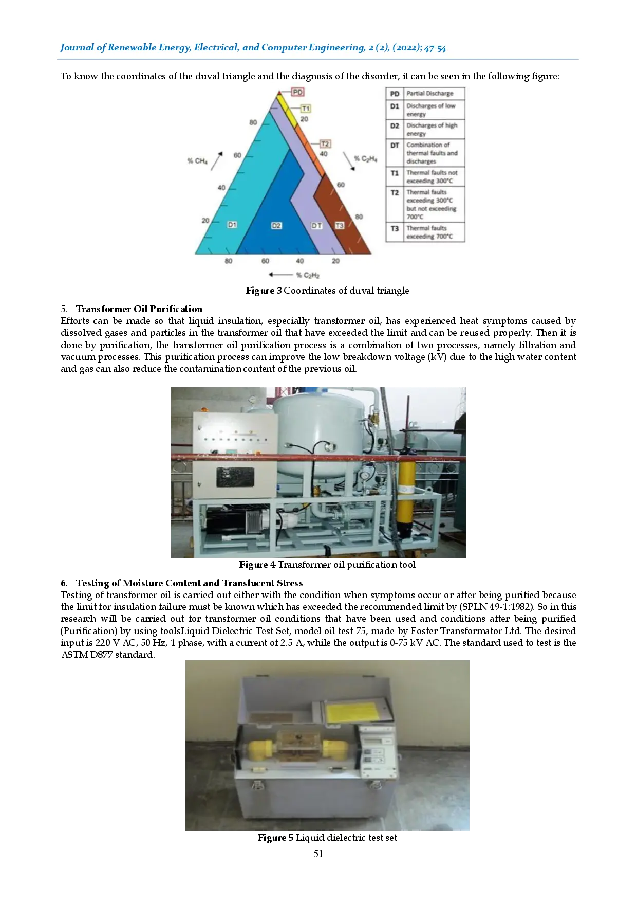 juris Analysis Oil Condition of Transformer PT 8801 A by Using the Method TDCG Rogers Ratio Key Gas and Duval Triangle A Case Study at PT Perta Arun Gas