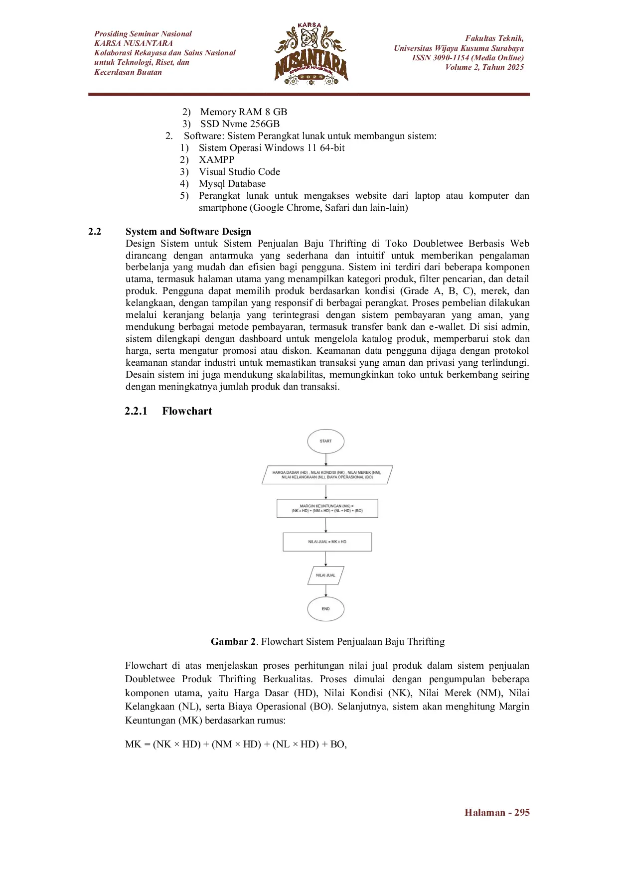 JURIS Analisa dan Desain Sistem Penjualan Baju Thrifting Berbasis Web pada toko Doubletwee