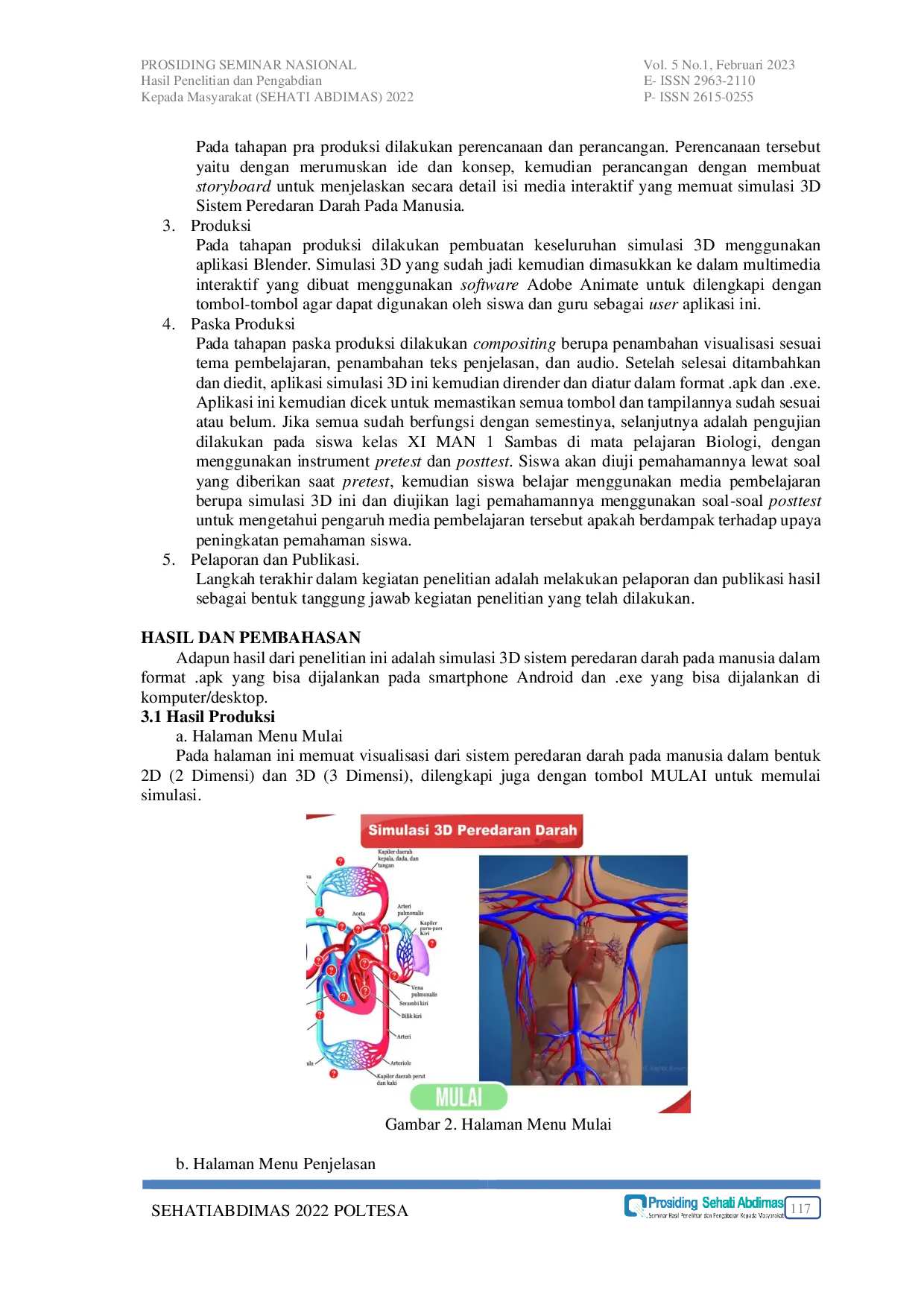 juris Pengaruh Simulasi 3D Berbasis Multimedia Interaktif Pada Materi Sistem Peredaran Darah Manusia Terhadap Upaya Peningkatan Pemahaman Siswa Studi Kasus MAN 1 Sambas