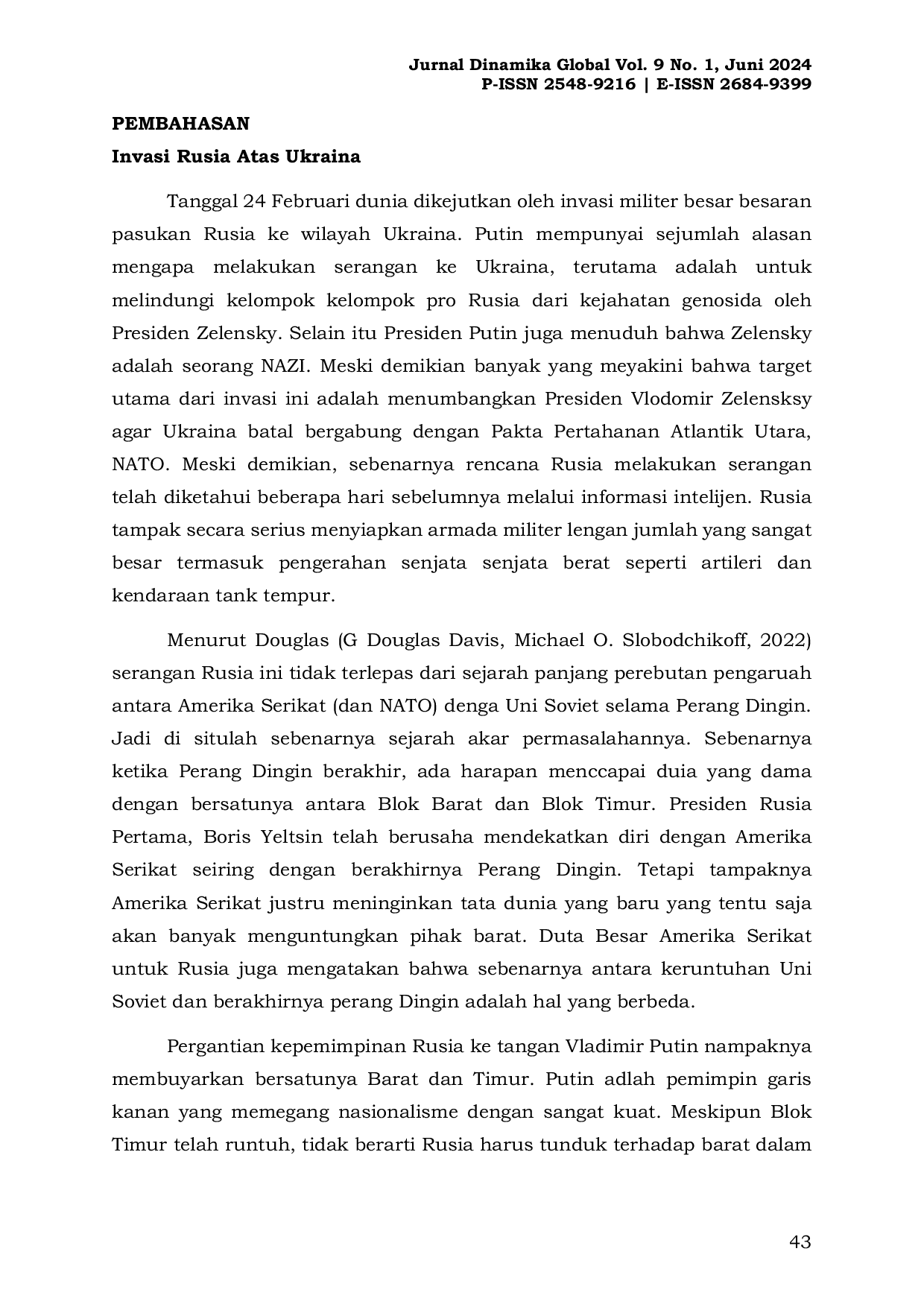 JURIS Faktor Faktor Penyebab Kegagalan Invasi Rusia Atas Ukraina