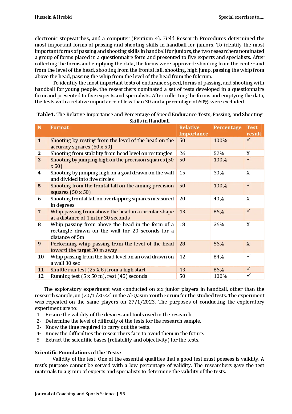 juris Special Exercises to Develop Speed Endurance Passing and Shooting Skills for Young Handball Players