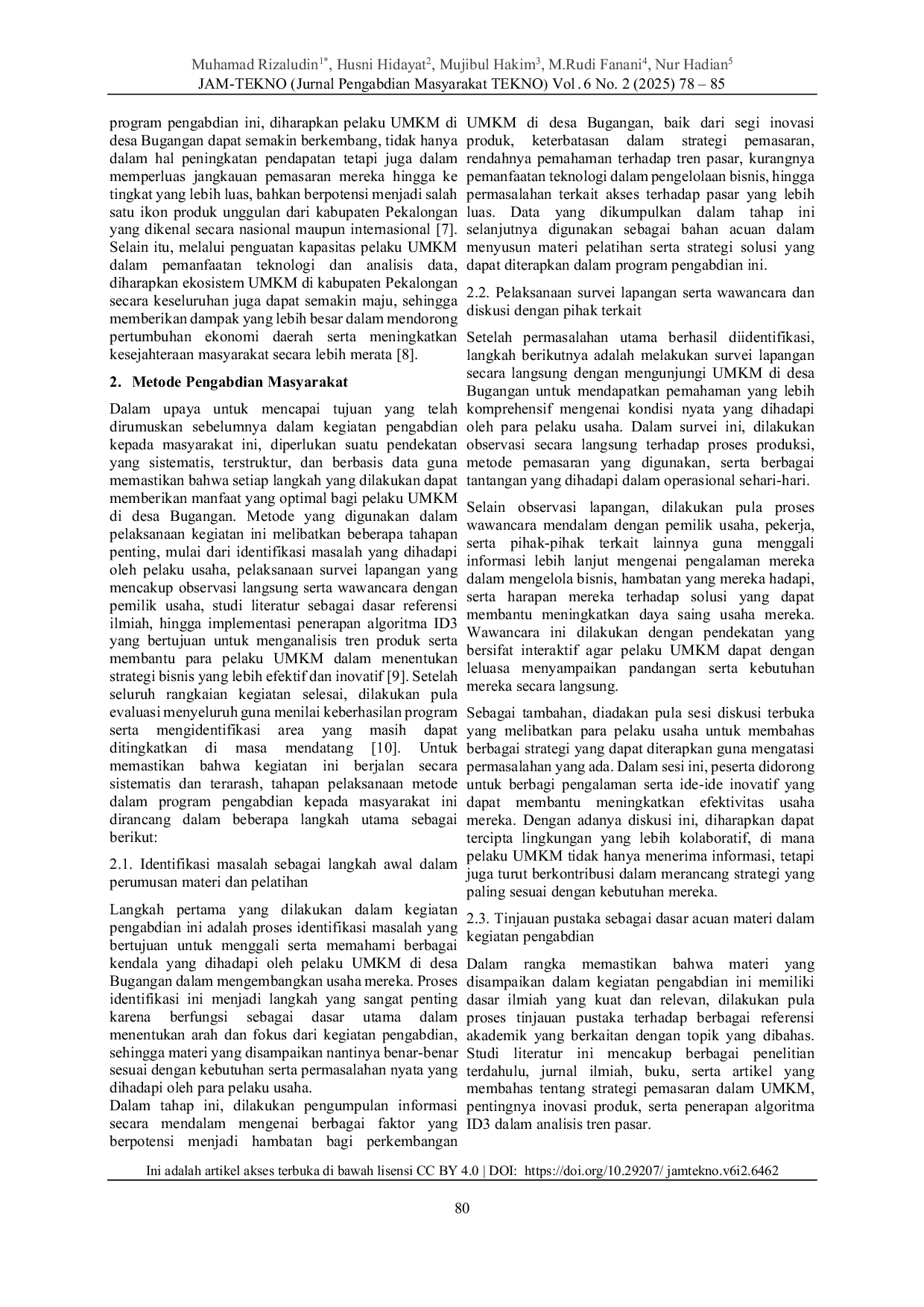 JURIS Memaksimalkan Tren Produk Untuk Pelaku UMKM Menggunakan Algoritma Iterative Dichotomiser 3 ID3