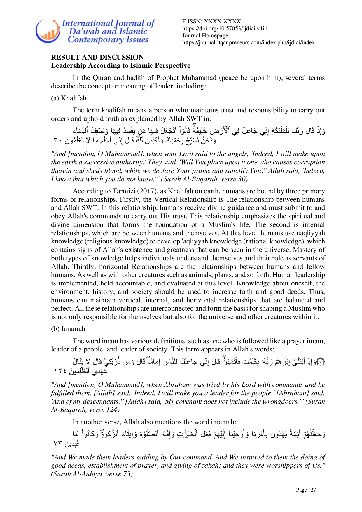 JURIS Analysis of Preacher Leadership Styles in Malaysia