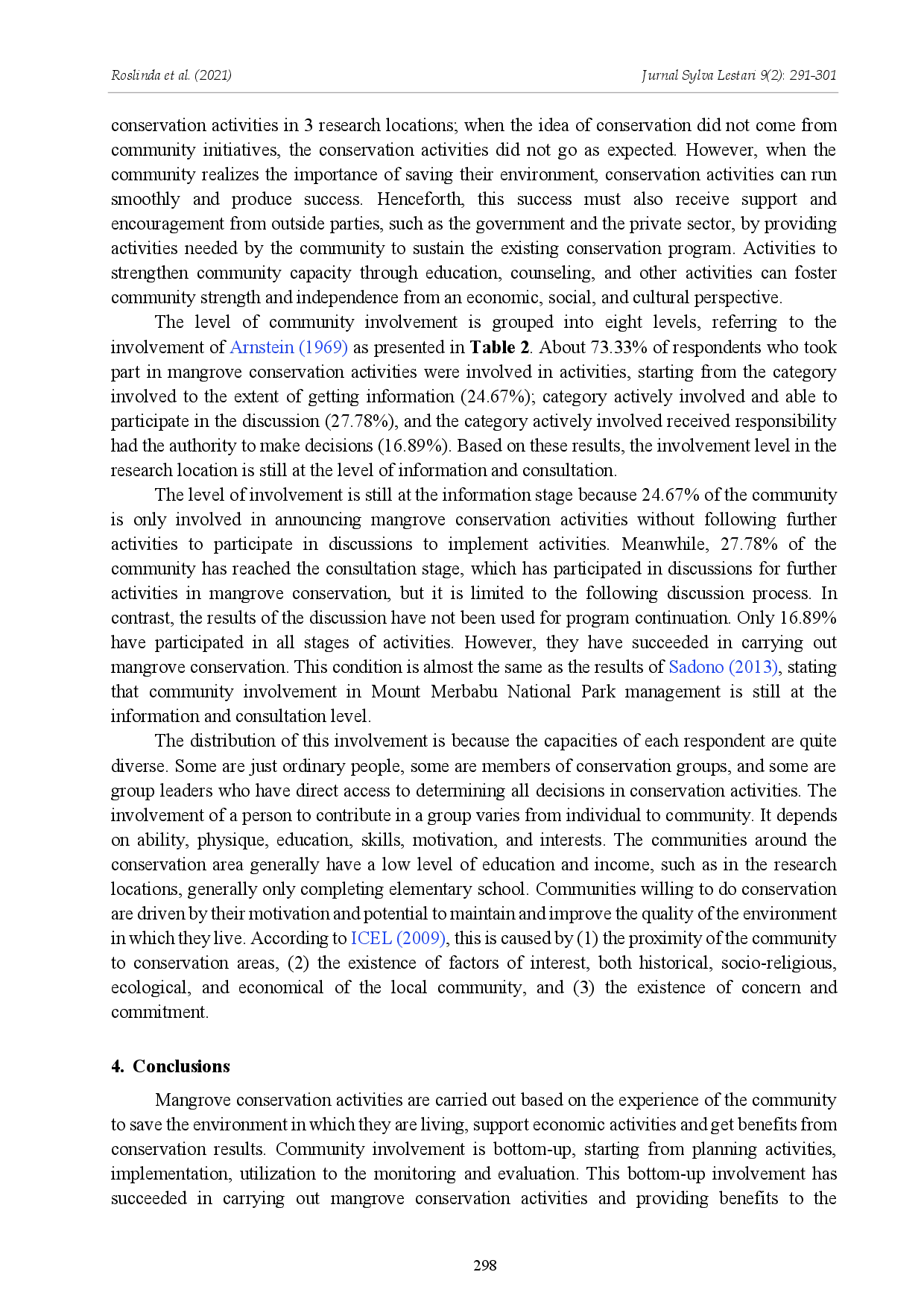 juris The Involvement of Local Community in Mangrove Forest Conservation in West Kalimantan