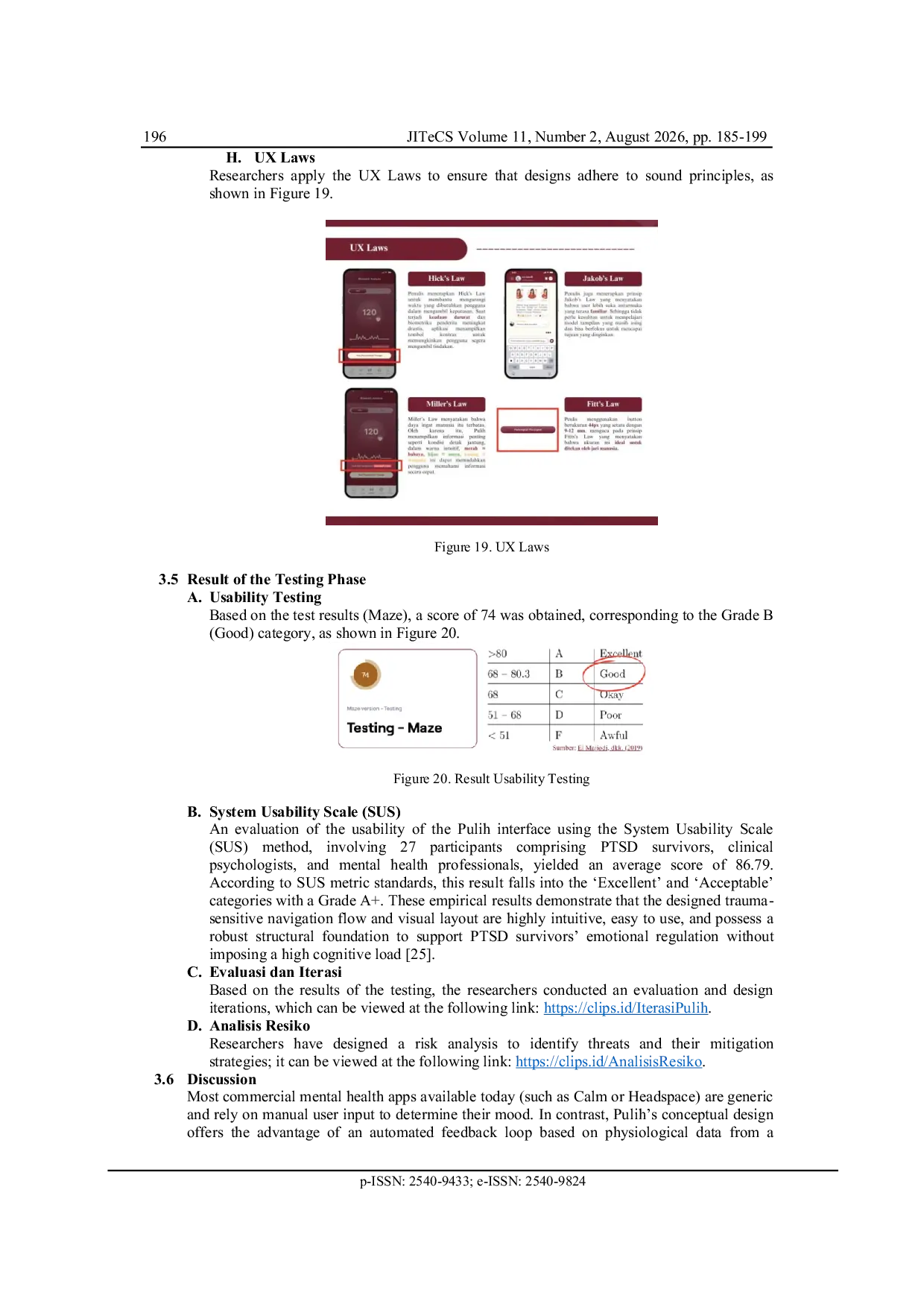JURIS Development of the Pulih User Interface A Smartwatch Integrated Digital Counseling Application for Survivors of Post Traumatic Stress Disorder due to Violence and Sexual Abuse