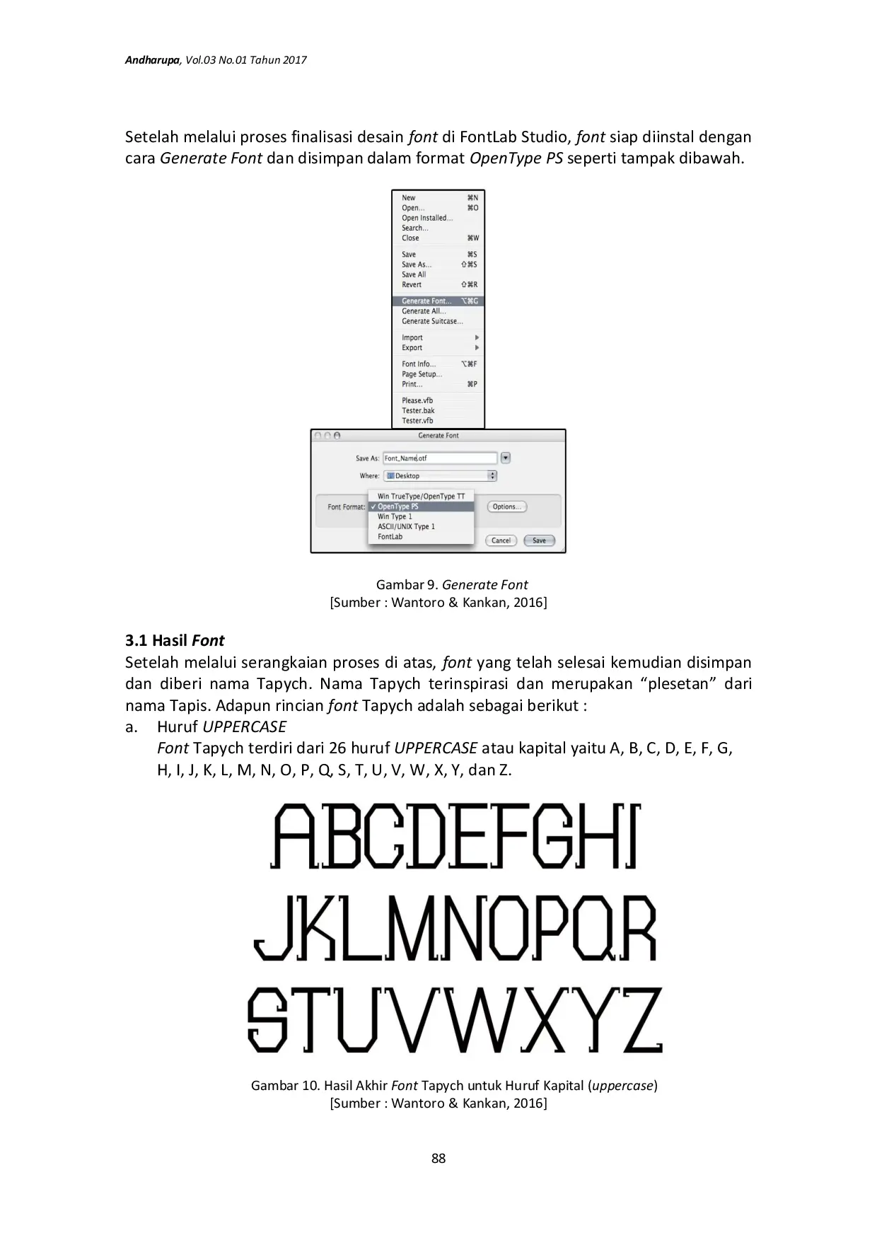 JURIS Perancangan Font Tapych Berbasis Karakter Visual Motif Tapis Lampung