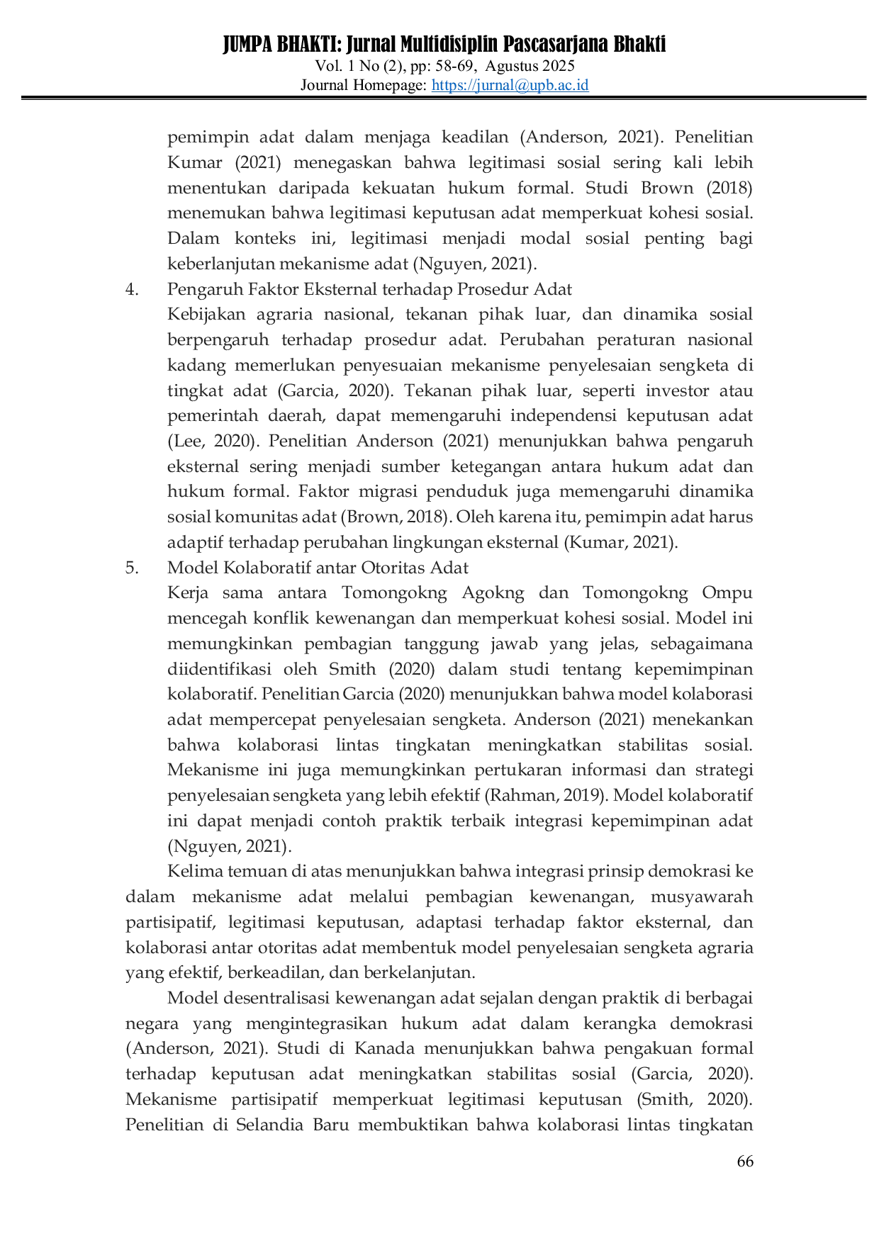 JURIS Model Hukum Demokrasi untuk Penyelesaian Sengketa Agraria oleh Lembaga Adat