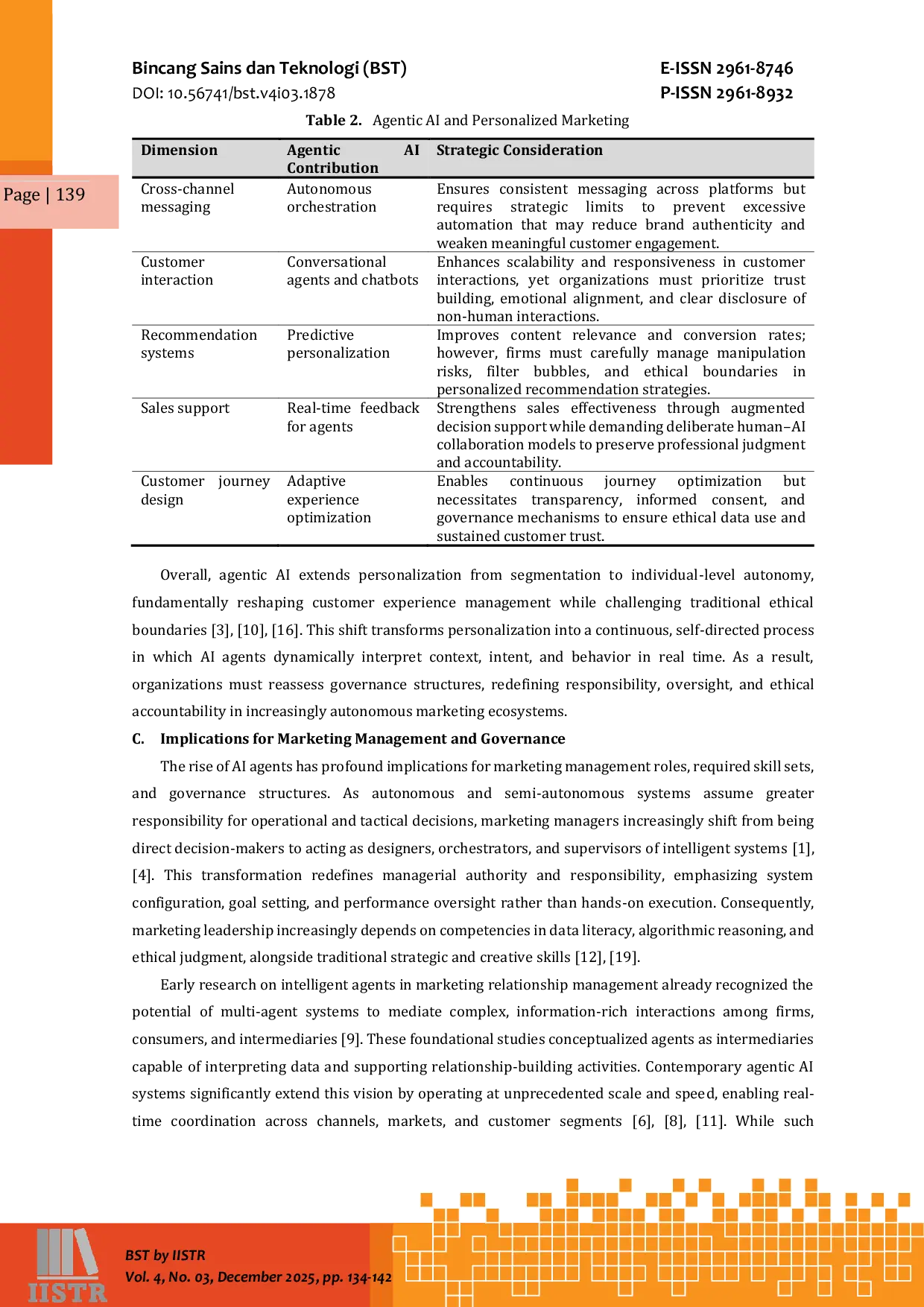 JURIS What Is the Impact of AI Agents and Agentic AI in the Field of Marketing Management