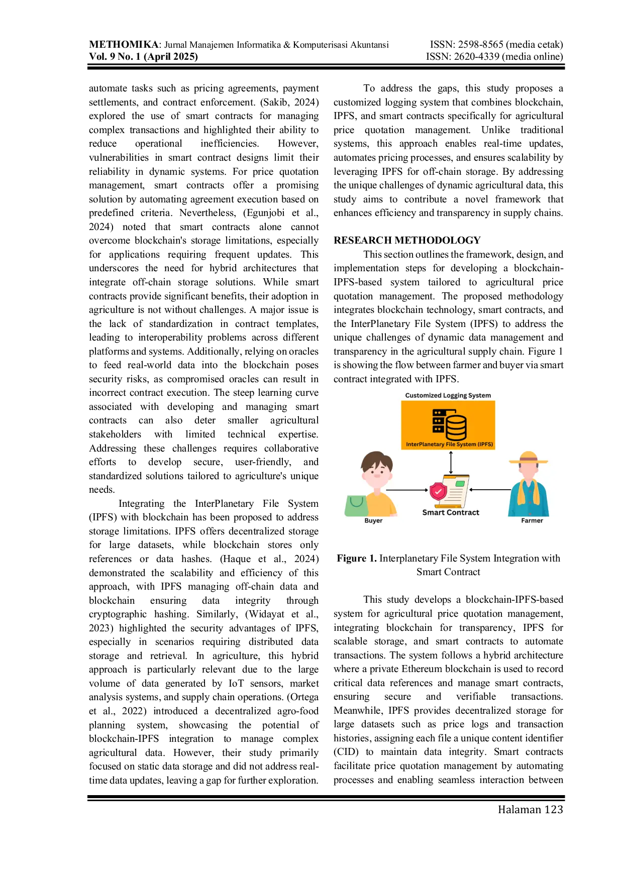 JURIS Interplanetary File System for Custom Logging System Integrated with Smart Contract