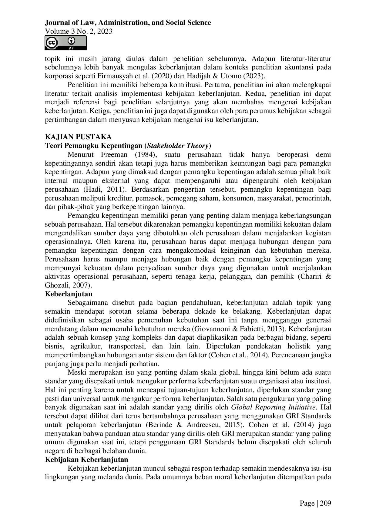 JURIS Perkembangan Kebijakan Keberlanjutan Di Dunia Pendekatan Scoping Review