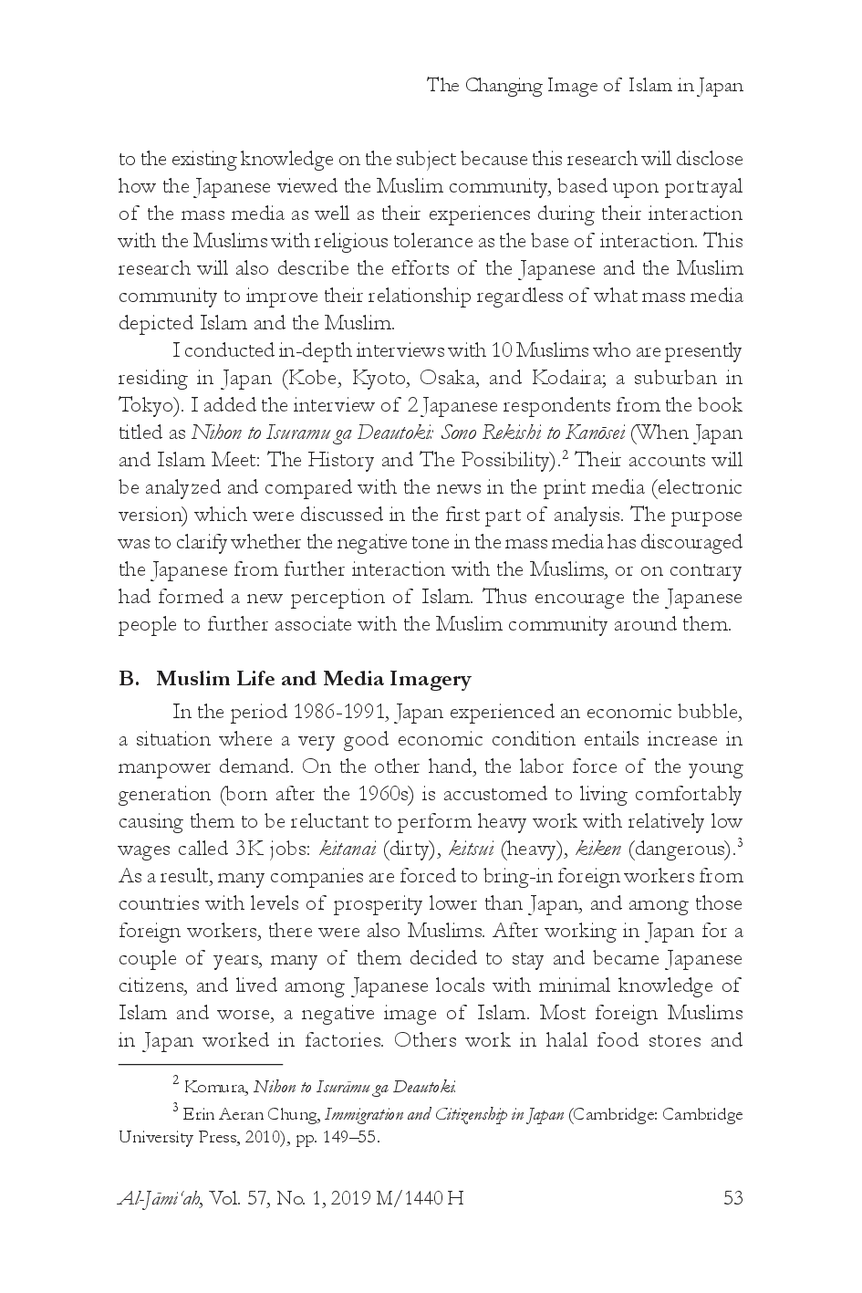 juris The Changing Image of Islam in Japan The Role of Civil Society in Disseminating better Information about Islam