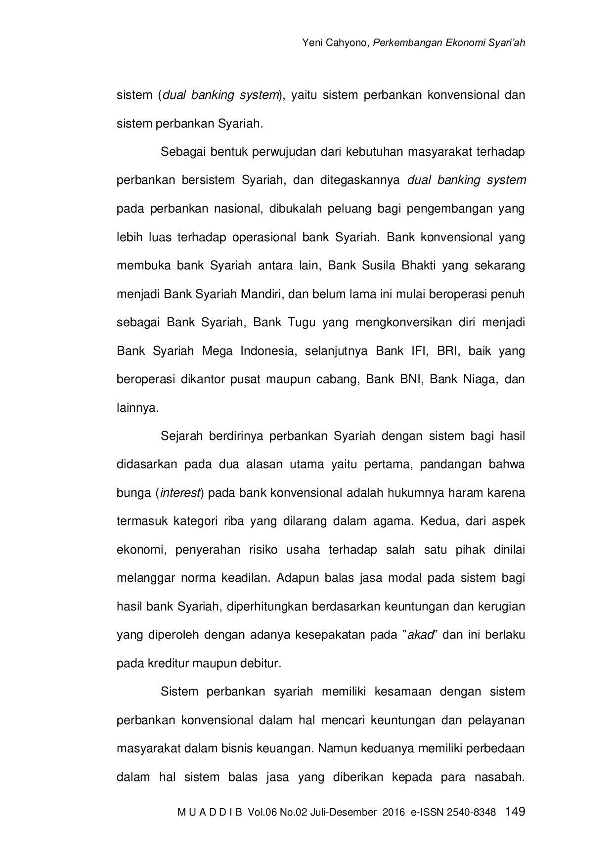 JURIS Perkembangan Ekonomi Syari ah Pada Masyarakat Ponorogo Analisis Faktor Internal Dan Eksternal