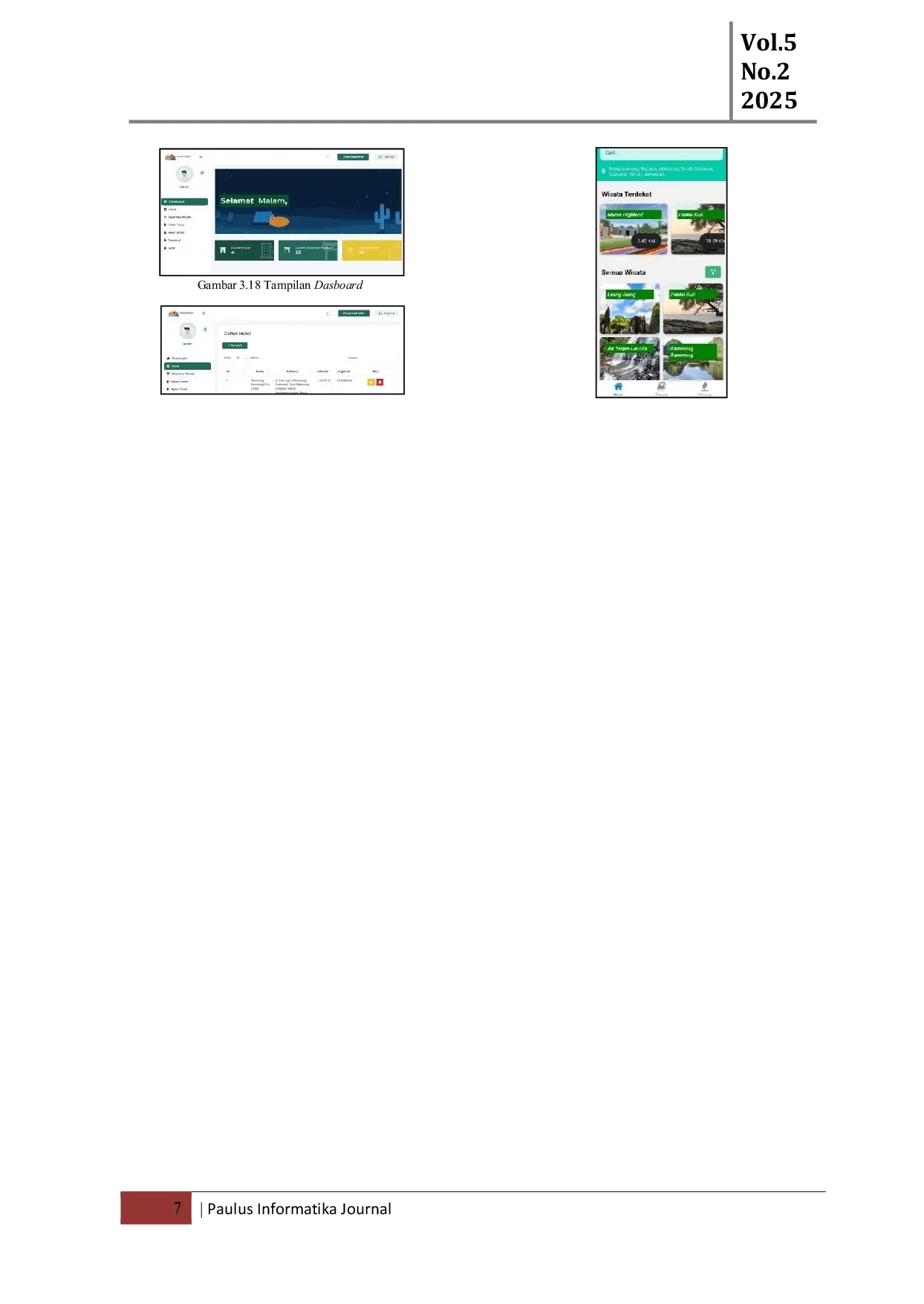 JURIS Aplikasi Pemandu Wisata Berbasis LBS Location Based Service dan Agen Travel pada Kabupaten Maros