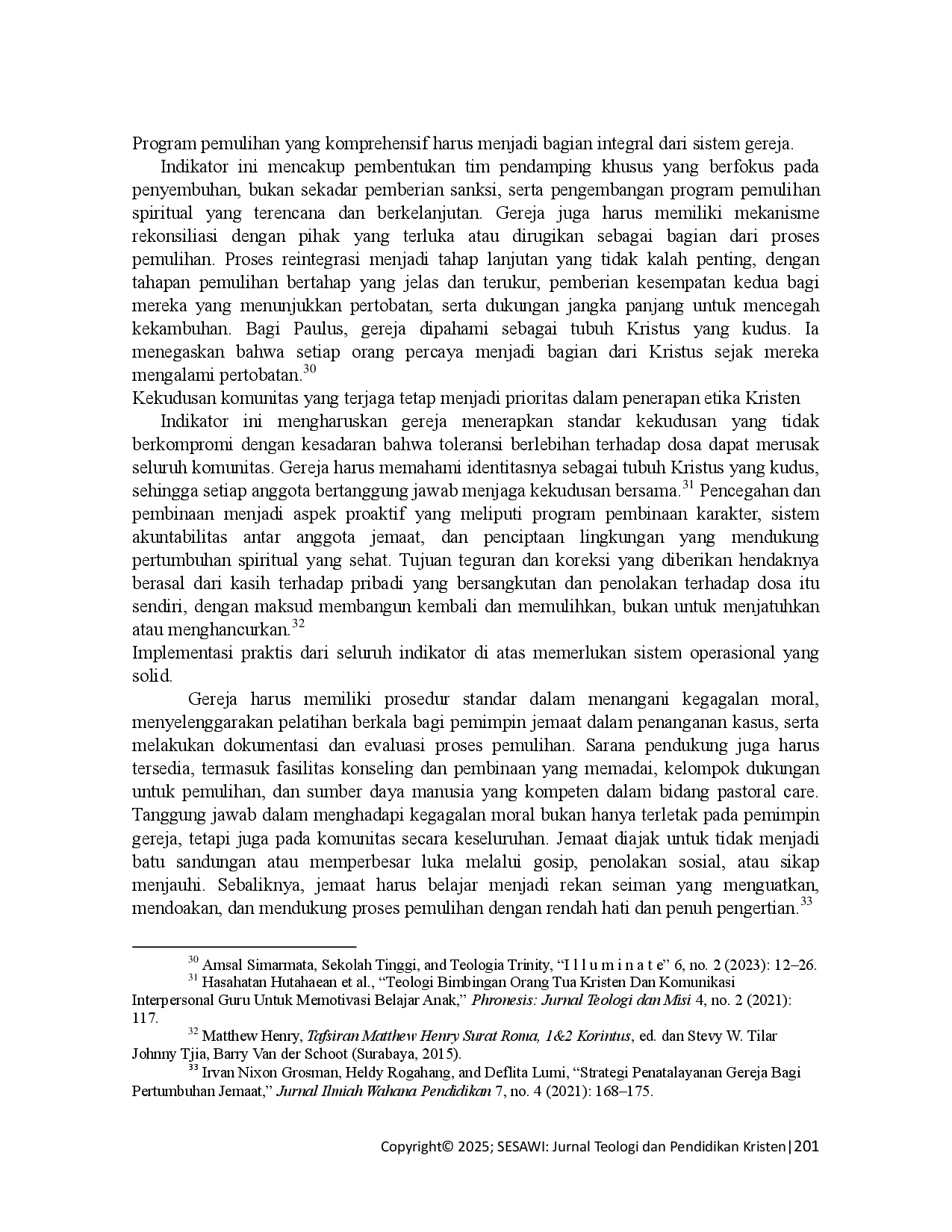 juris Tanggapan Etika Kristen Terhadap Pelanggaran Moral Dalam 1 Korintus Implikasi Bagi Kehidupan Gereja Modern