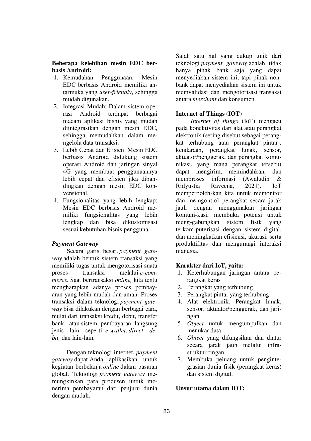 JURIS Pengembangan Electronic Payment Berbasis Android Studi Kasus Pt Abc