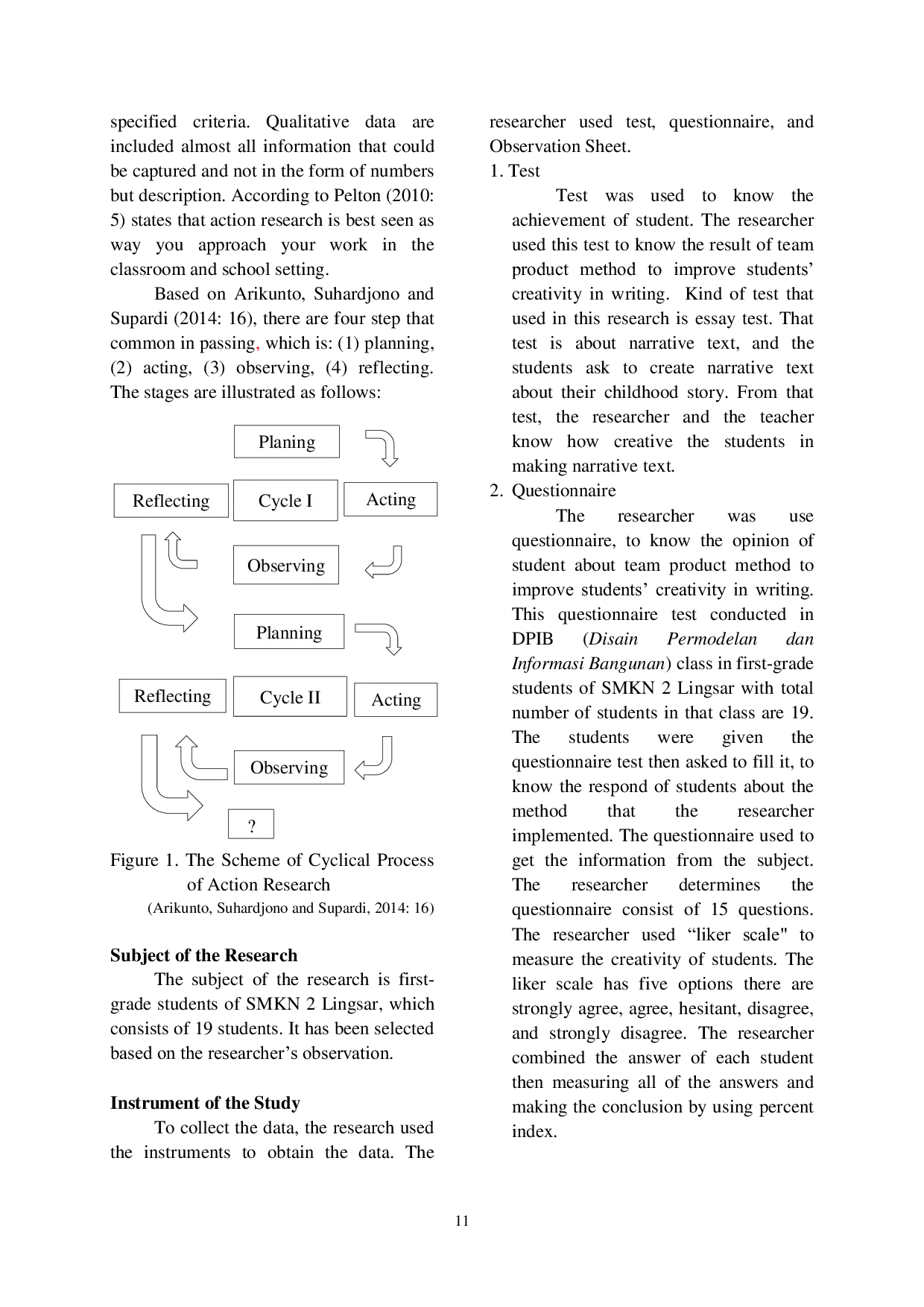 JURIS The Use of Team Product to Improve Students Creativity in Writing at Smkn 2 Lingsar