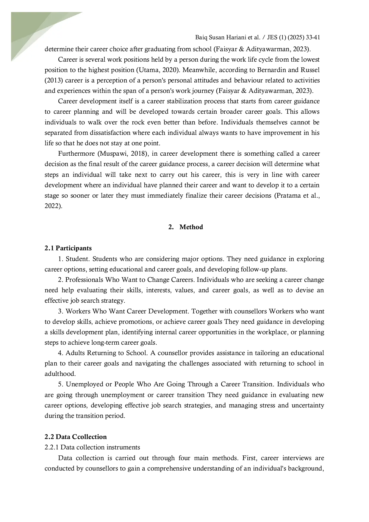 JURIS The Role of Guidance Counselling in Students Career Development