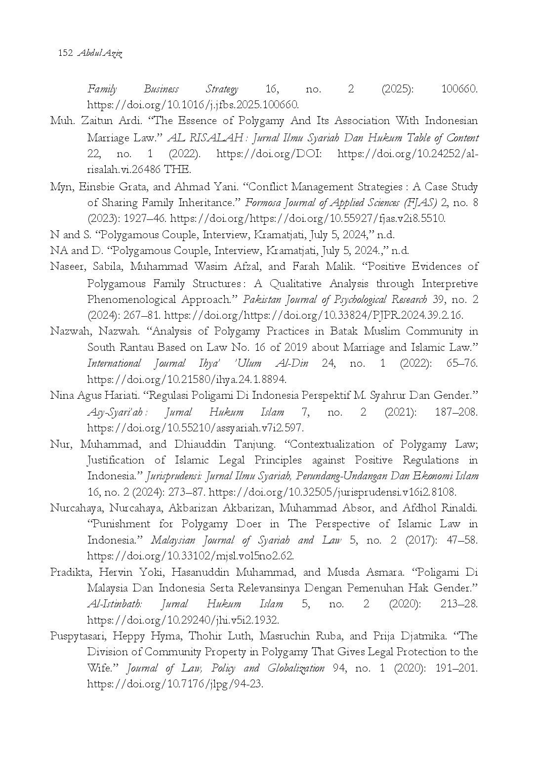 juris Impact of Polygamy Practices in Urban Communities in Kramatjati East Jakarta