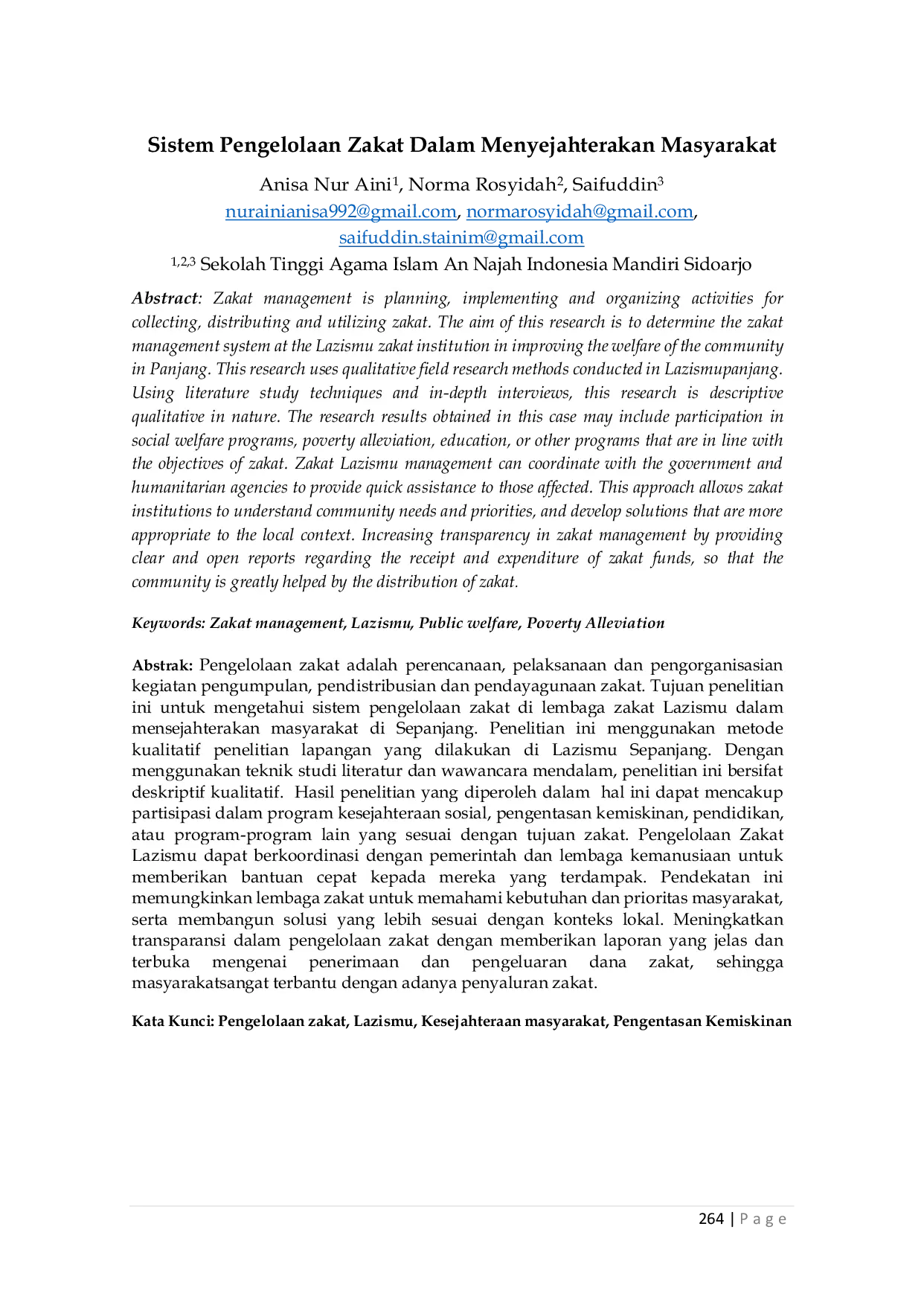 JURIS Sistem Pengelolaan Zakat Dalam Menyejahterakan Masyarakat