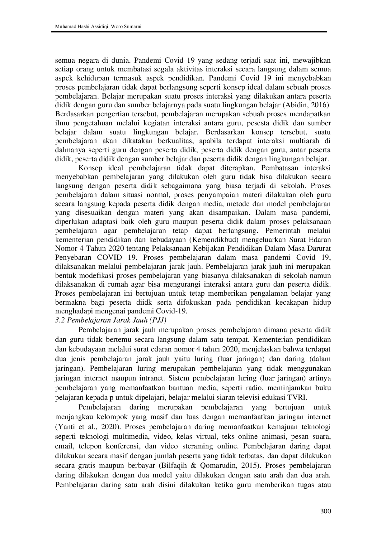 JURIS Pemanfaatan Platform Digital dalam Pembelajaran Daring di Masa Pandemi Covid 19