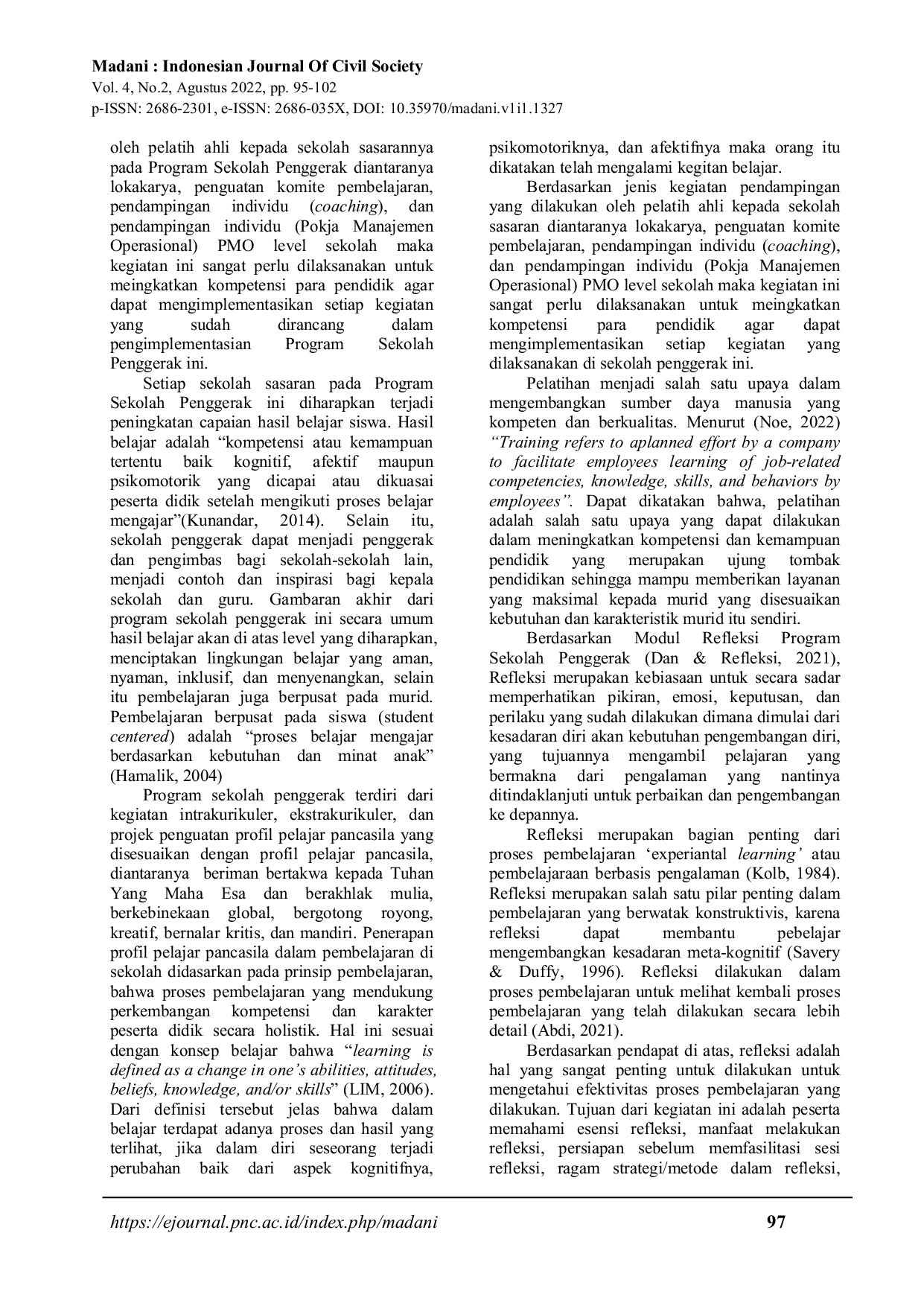 JURIS Pendampingan Penguatan Komite Pembelajaran 3 Merancang dan Memandu Refleksi Ay Program Sekolah Penggerak di Kabupaten Soppeng