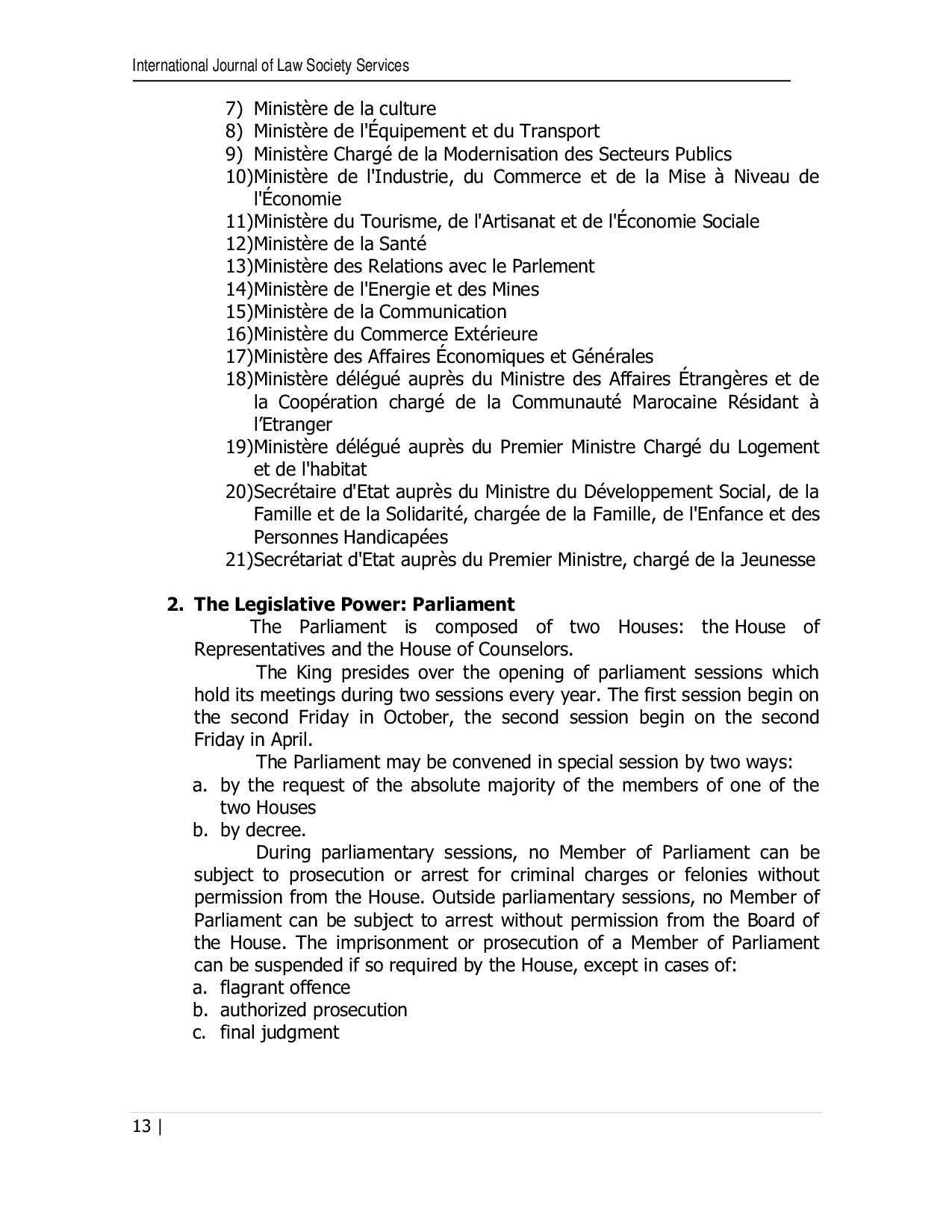 JURIS Legal Society Service of Pro Bono on Migrant in Morocco in Law Perspective