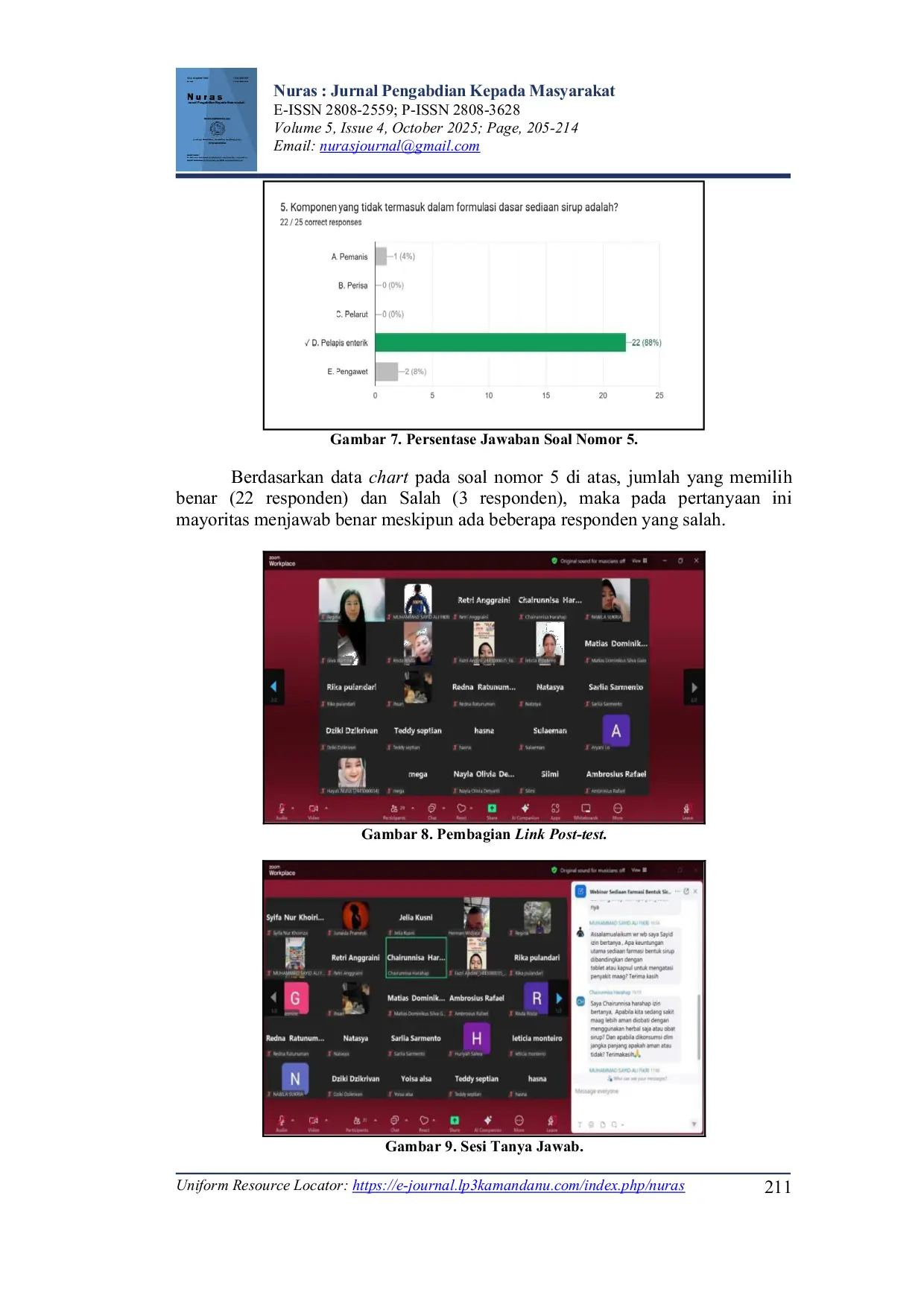 JURIS Sosialisasi Kegiatan Webinar Sediaan Farmasi Bentuk Sirup untuk Mengatasi Penyakit Maag