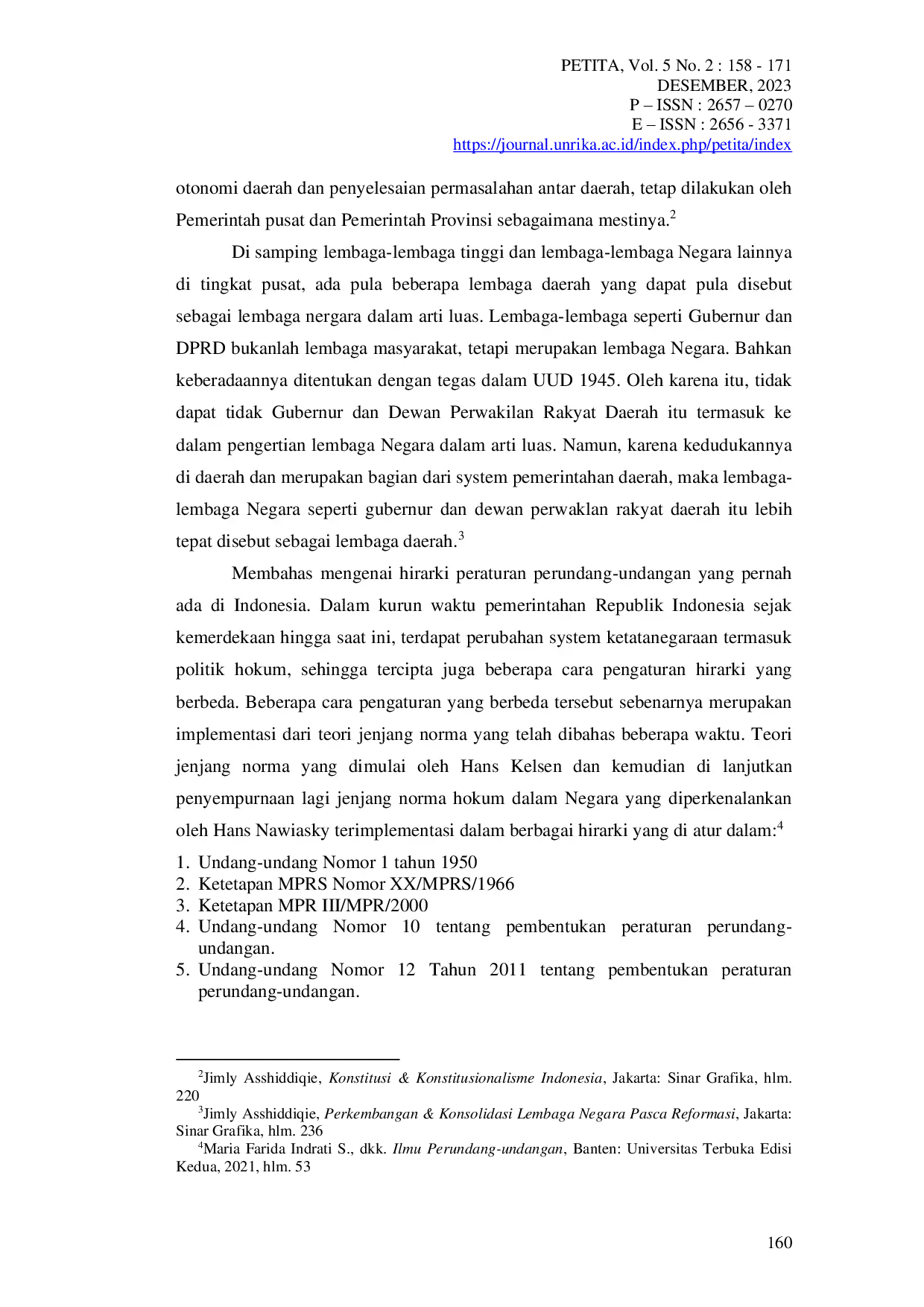 JURIS Kedudukan Peraturan Daerah Sebagai Lex Specialis Otonomi Daerah Dalam Kearifan Lokal