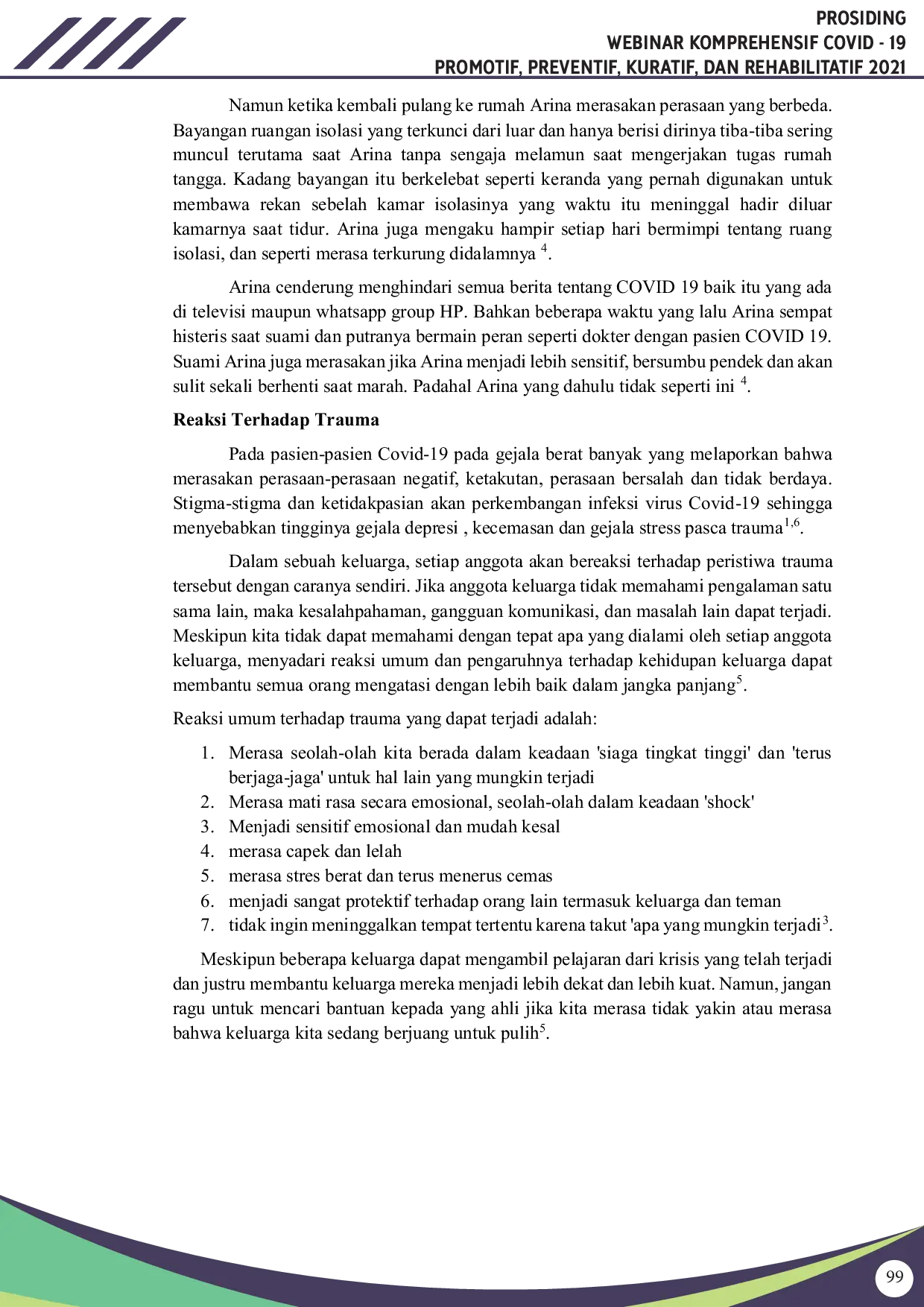 JURIS Rehabilitasi Psikososial pada Pasien yang mengalami Reaksi Stres Akut di Era COVID 19