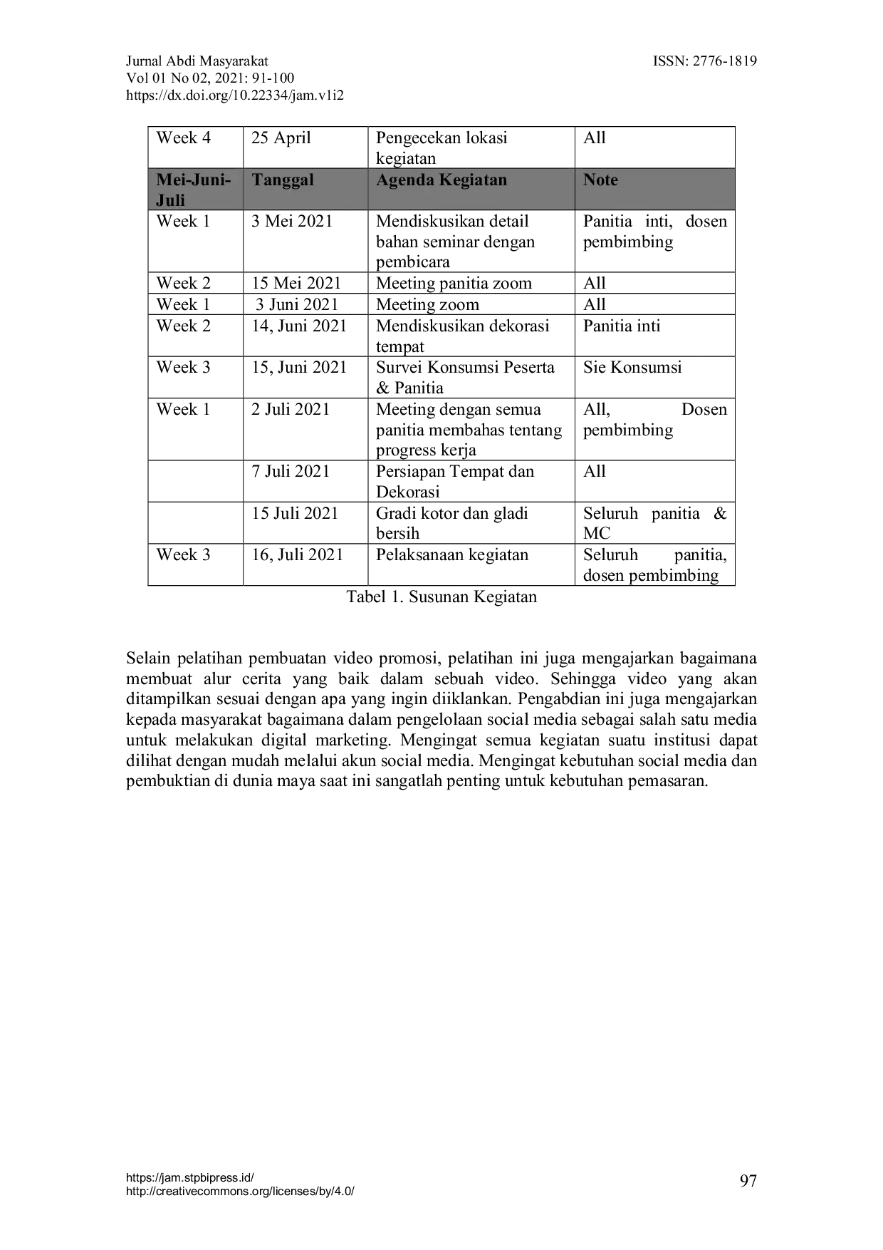 JURIS Pelatihan videografi promosi sederhana untuk pemula