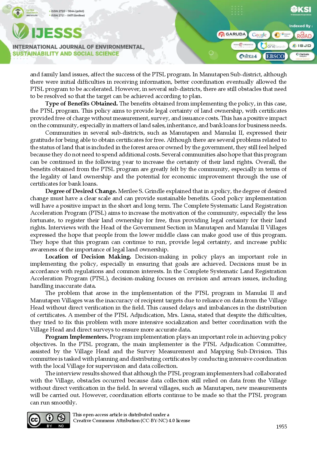 juris Implementation of Acceleration of Complete Systematic Land Registration PTSL at the Land Office of Kupang City East Nusa Tenggara Province