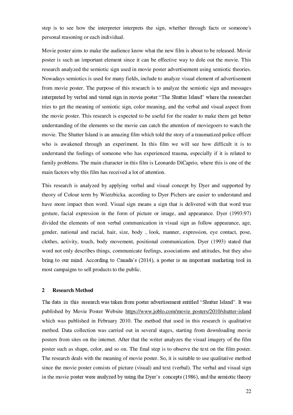 juris A Semiotic Analysis Found on Movie Poster Shutter Island Ay