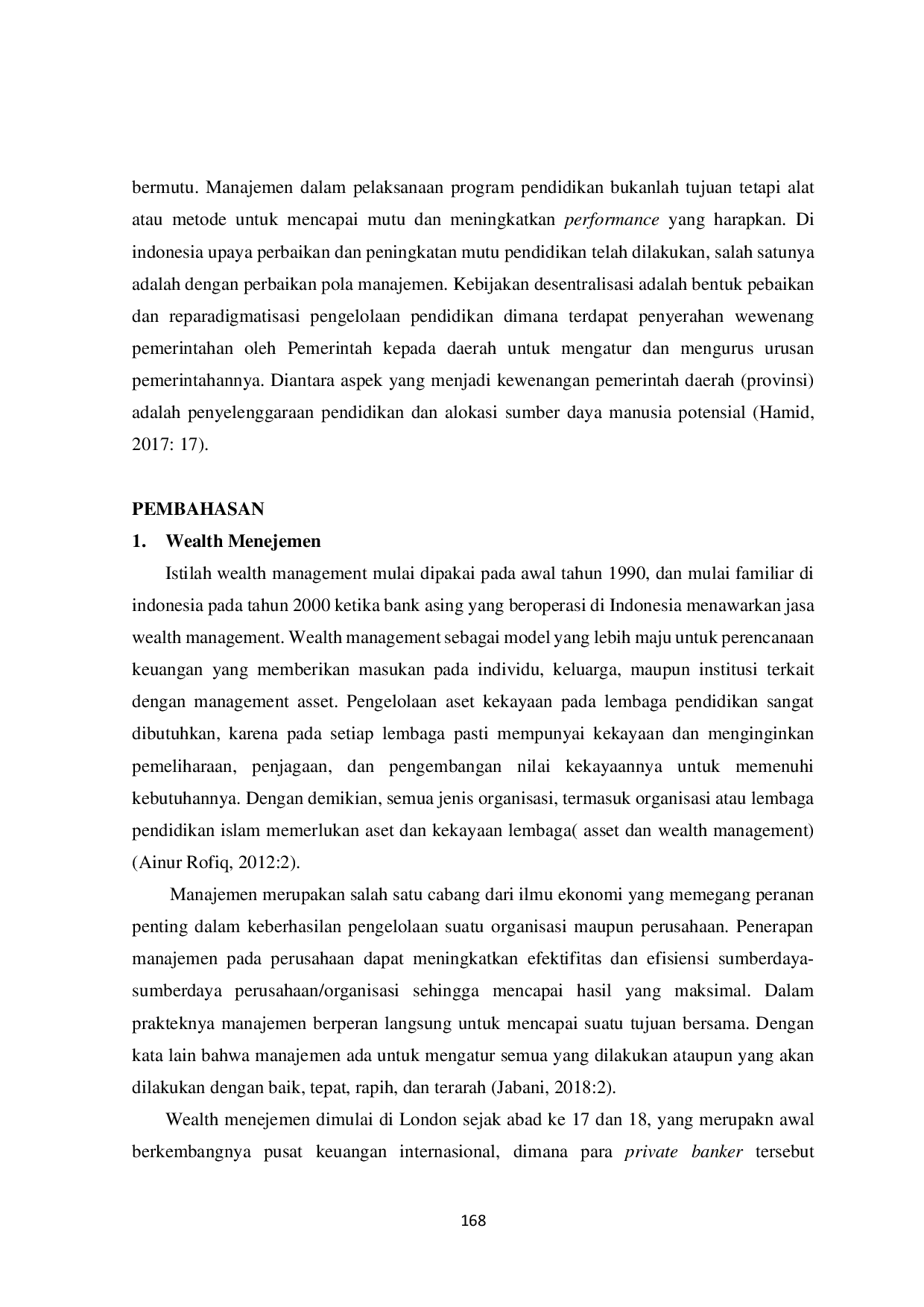 JURIS Wealth Management Sebagai Strategi Pengelolaan Aset Lembaga Pendidikan Islam