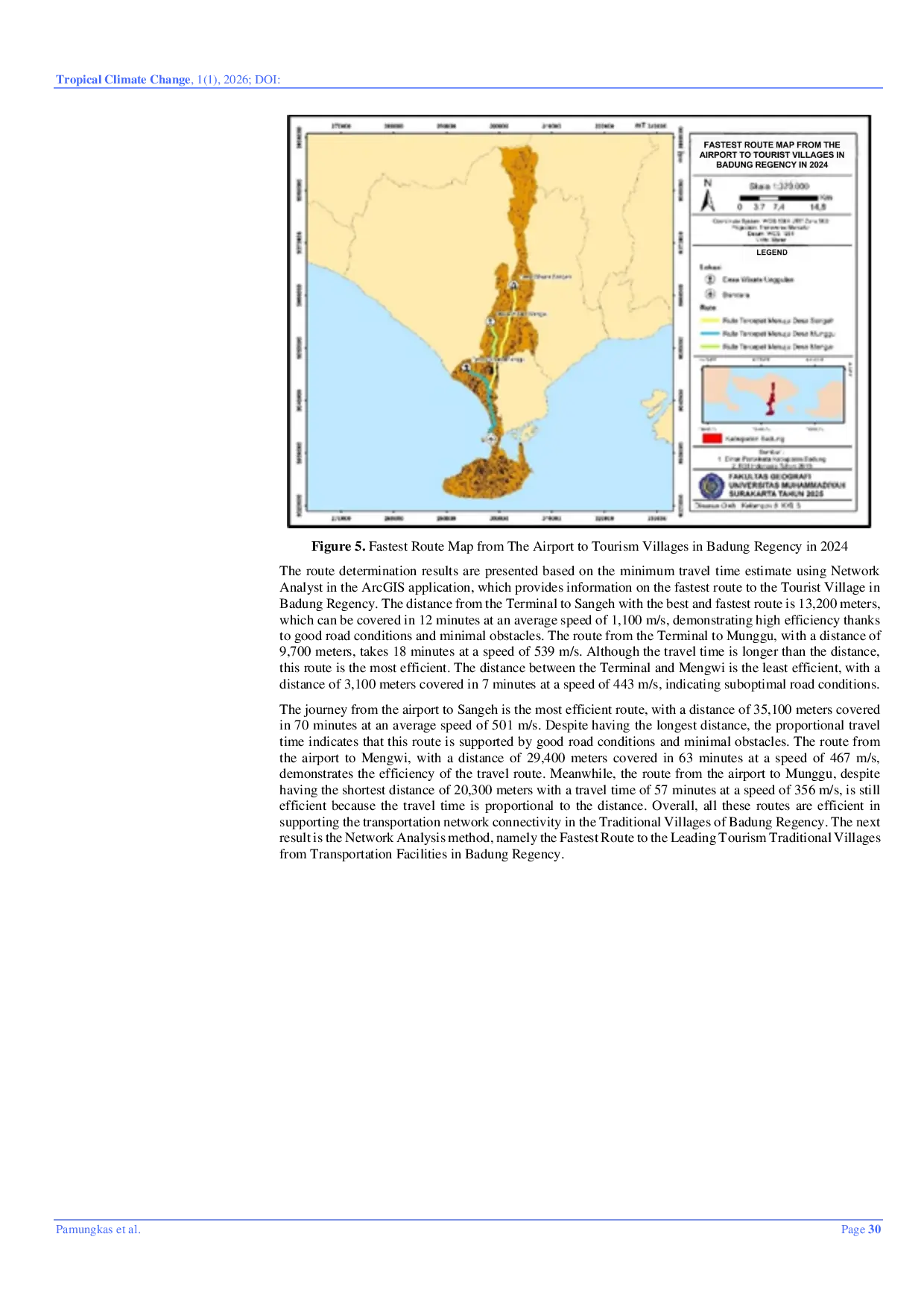 JURIS Network Analysis for Village Adat at Badung