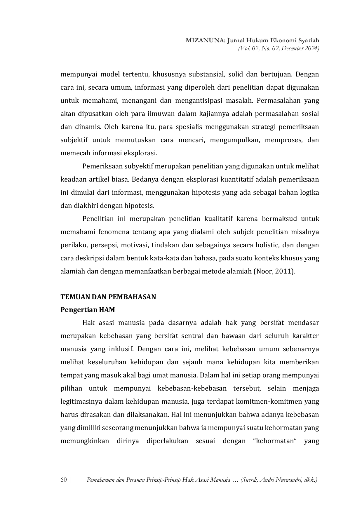 JURIS Pemahaman dan Peranan Prinsip Prinsip Hak Asasi Manusia dalam Praktik Advokat