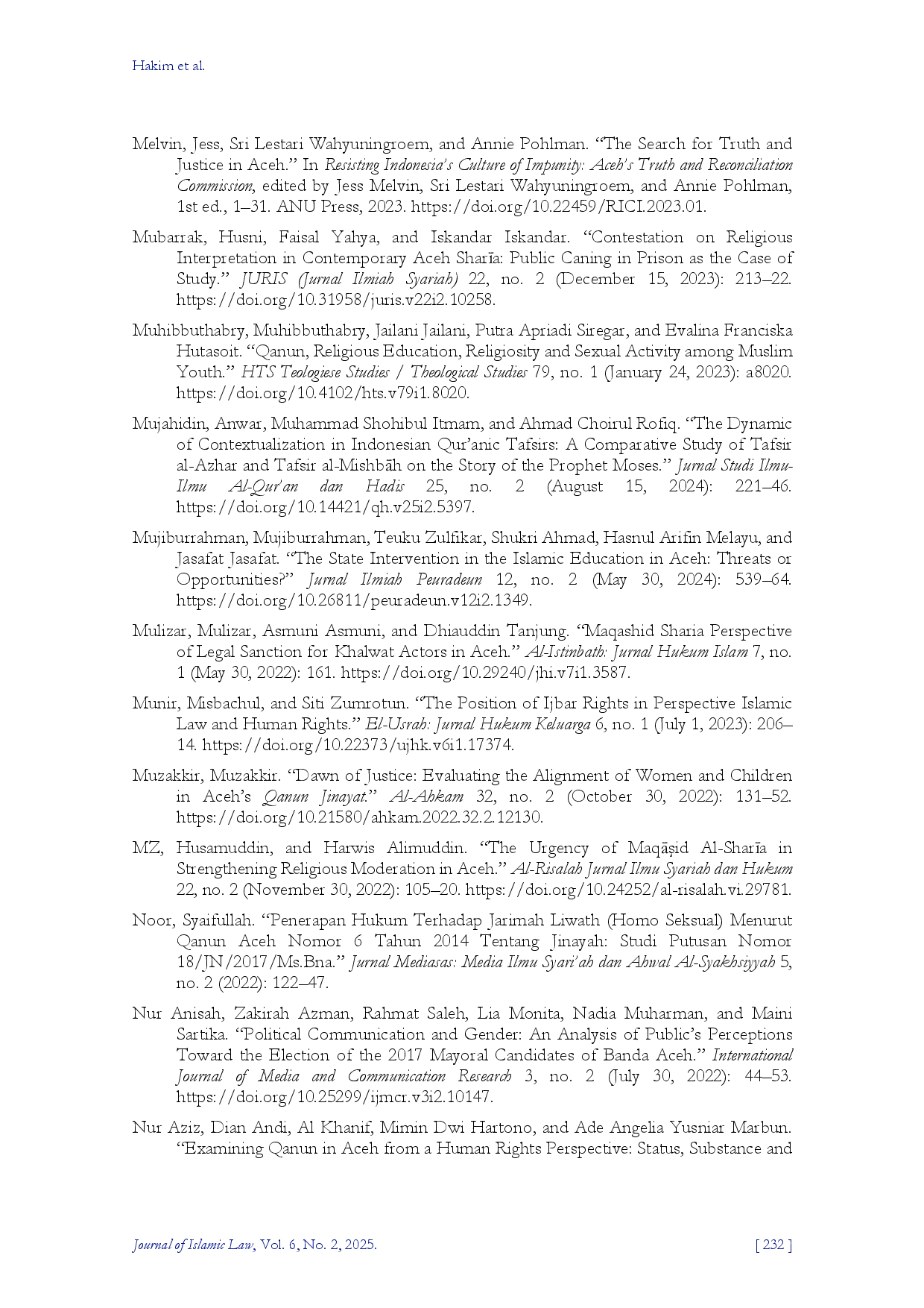 juris Contesting Sharia and Human Rights in the Digital Sphere Media Representations of the Caning Controversy under the Qanun Jinayat in Aceh