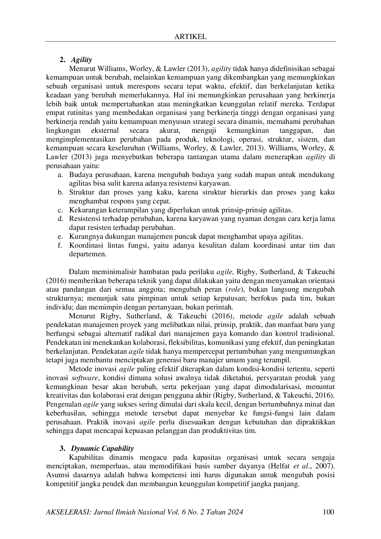 JURIS Kajian Manajemen Strategik Strategies For Building Resilience And Agility Pada PT Citilink Indonesia Post Covid 19