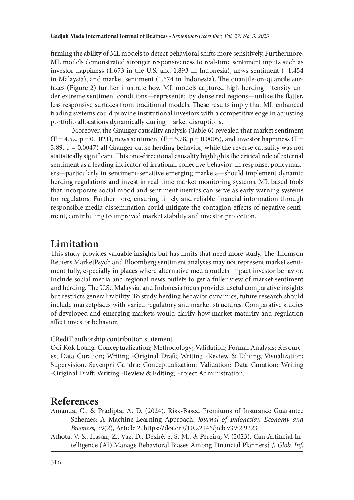 juris Machine Learning vs Human Investors Analyzing Adaptive Herding Behavior in U S Stocks vs Shariah Compliant Stocks in Malaysia and Indonesia
