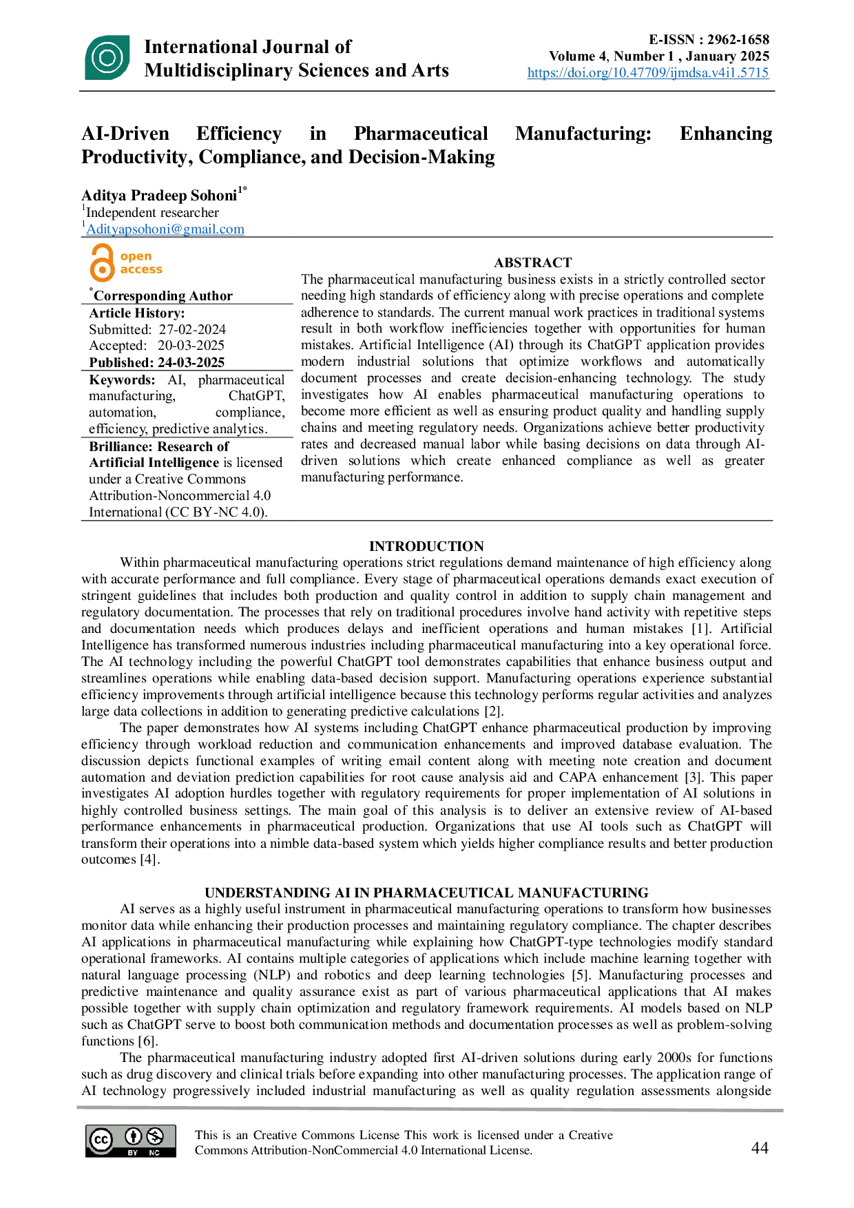 JURIS AI Driven Efficiency in Pharmaceutical Manufacturing Enhancing Productivity Compliance and Decision Making