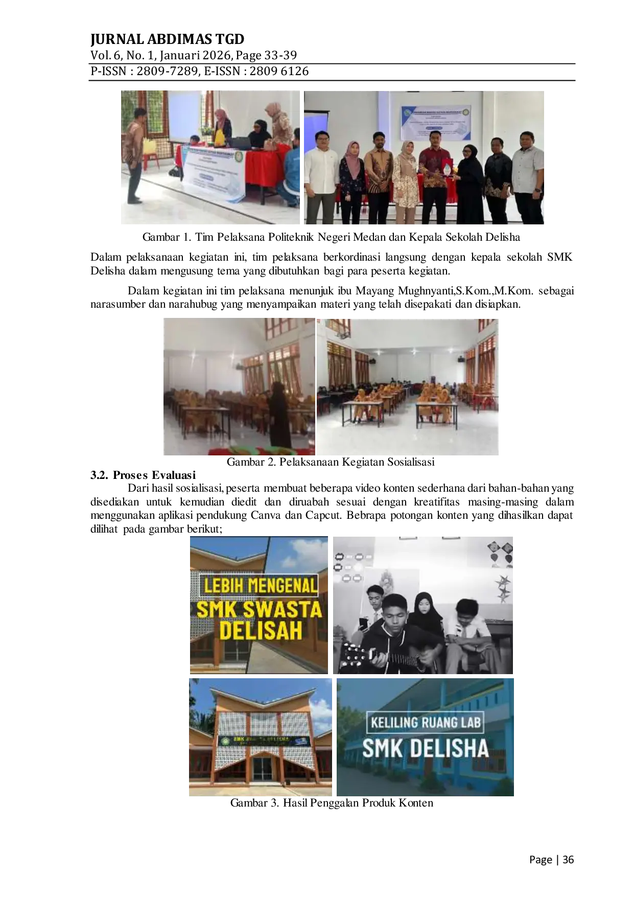 JURIS Analisa Pemahaman Digital untuk Kebutuhan Konten dalam Kegiatan Pengabdian Masyarakat di Sekolah Swasta Delisha