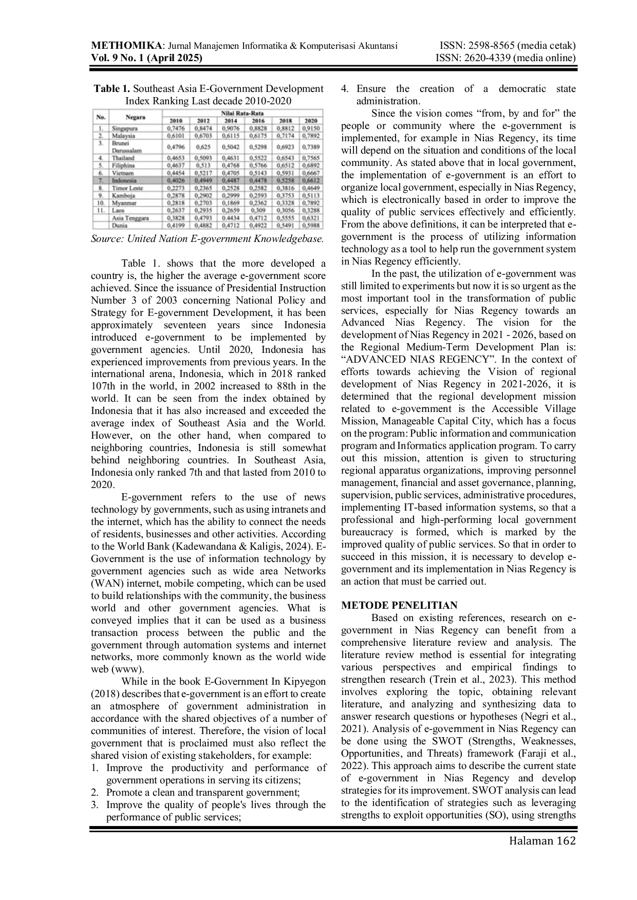 JURIS The Urgency of Technology And Information Technology ICT Development in Realizing The Transformation of Advanced Nias Regency in The Era of Civil Society 5 0 and Industrial Revolution 4 0