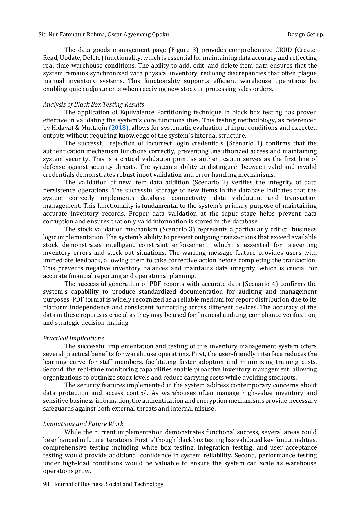 JURIS Design Get Up System Information Inventory Goods Based Web Using the Waterfall Method at CV Tekno Maju Jaya