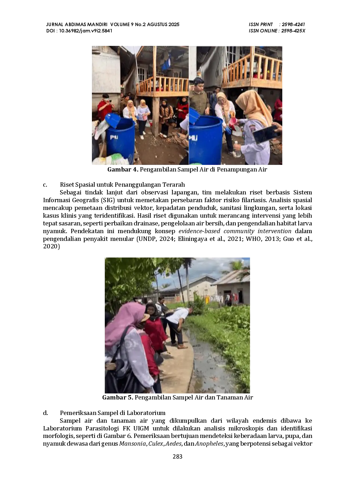 juris Peran Kampus Berdampak dalam Pencegahan Filariasis Penguatan Literasi dan Pendampingan Pasien